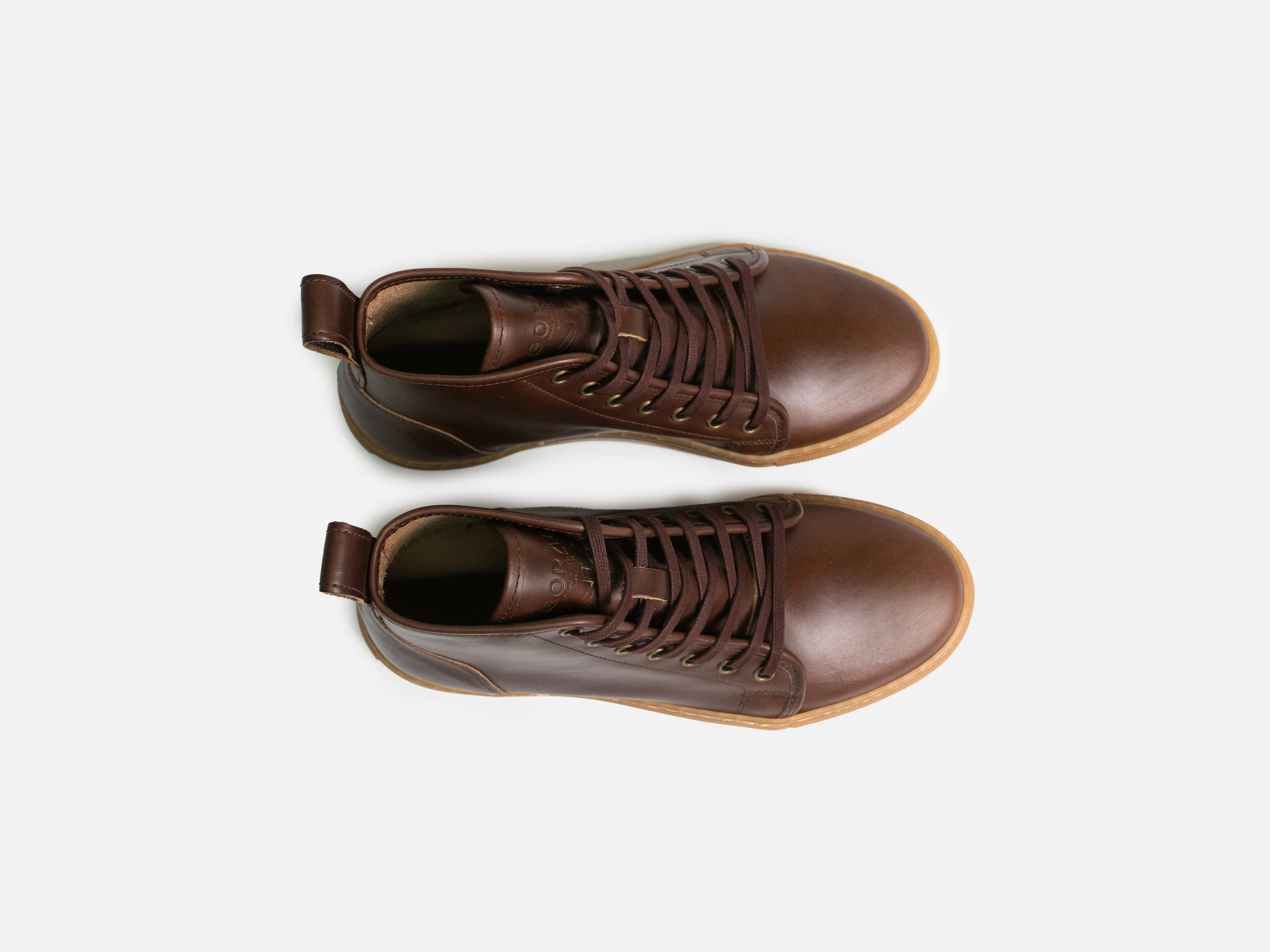 EYAM High Top Sneaker - Charles F Stead Beaumont Natural Brown (Womens) - Image 4