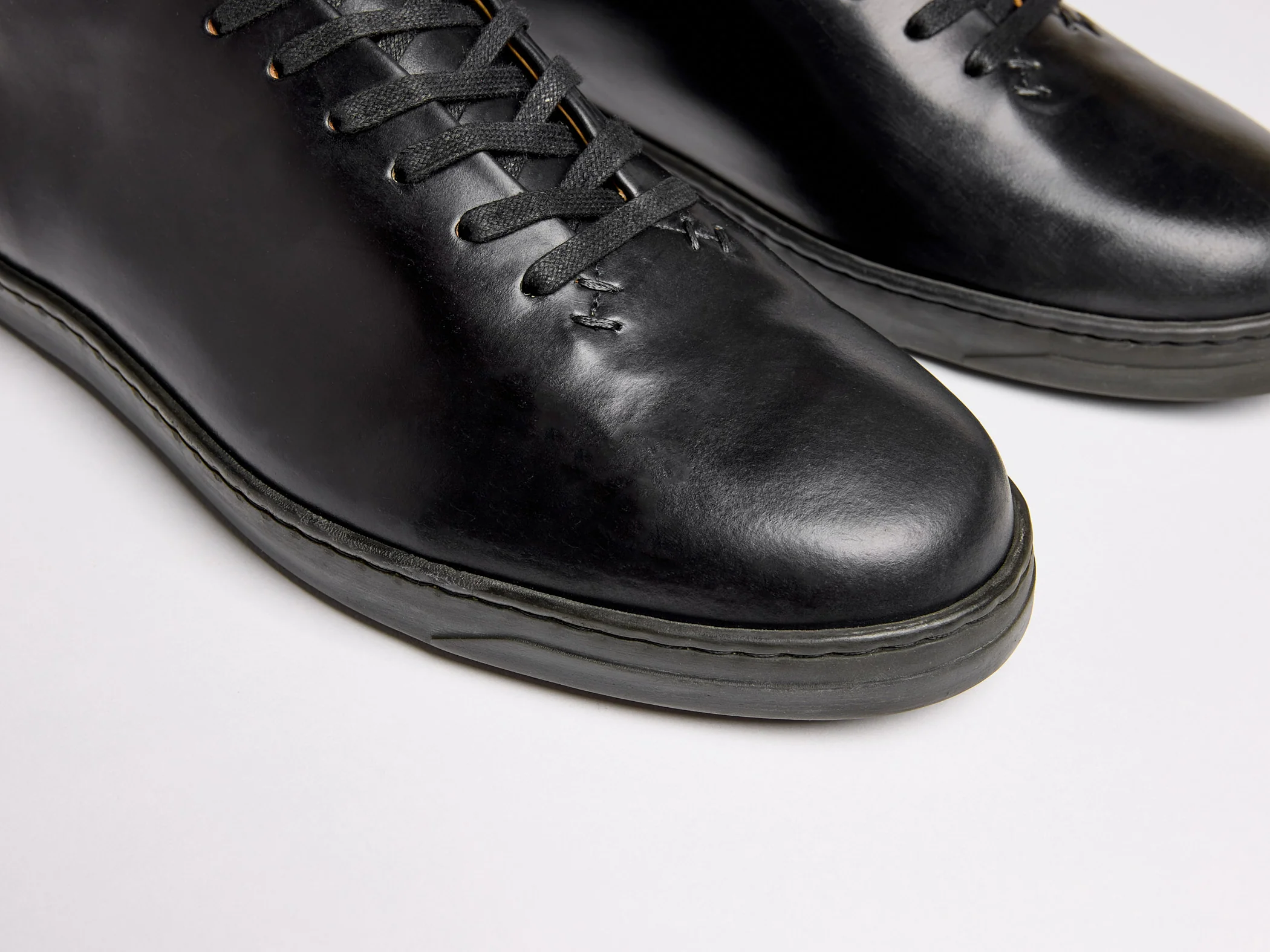 Hanley Sneaker - Horween Shell Cordovan Black - Image 6