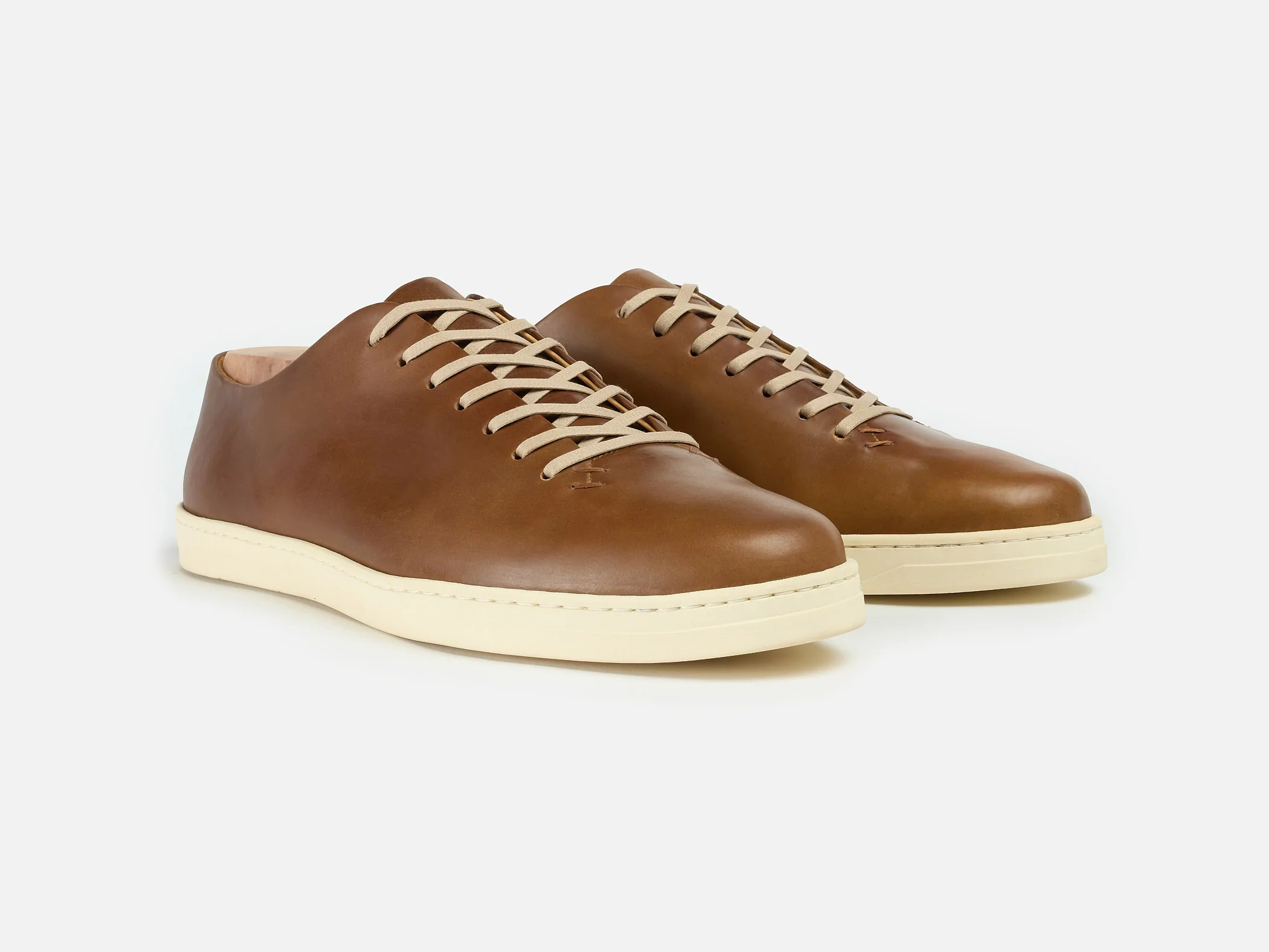 Hanley Sneaker - Horween Shell Cordovan Bourbon - Image 3