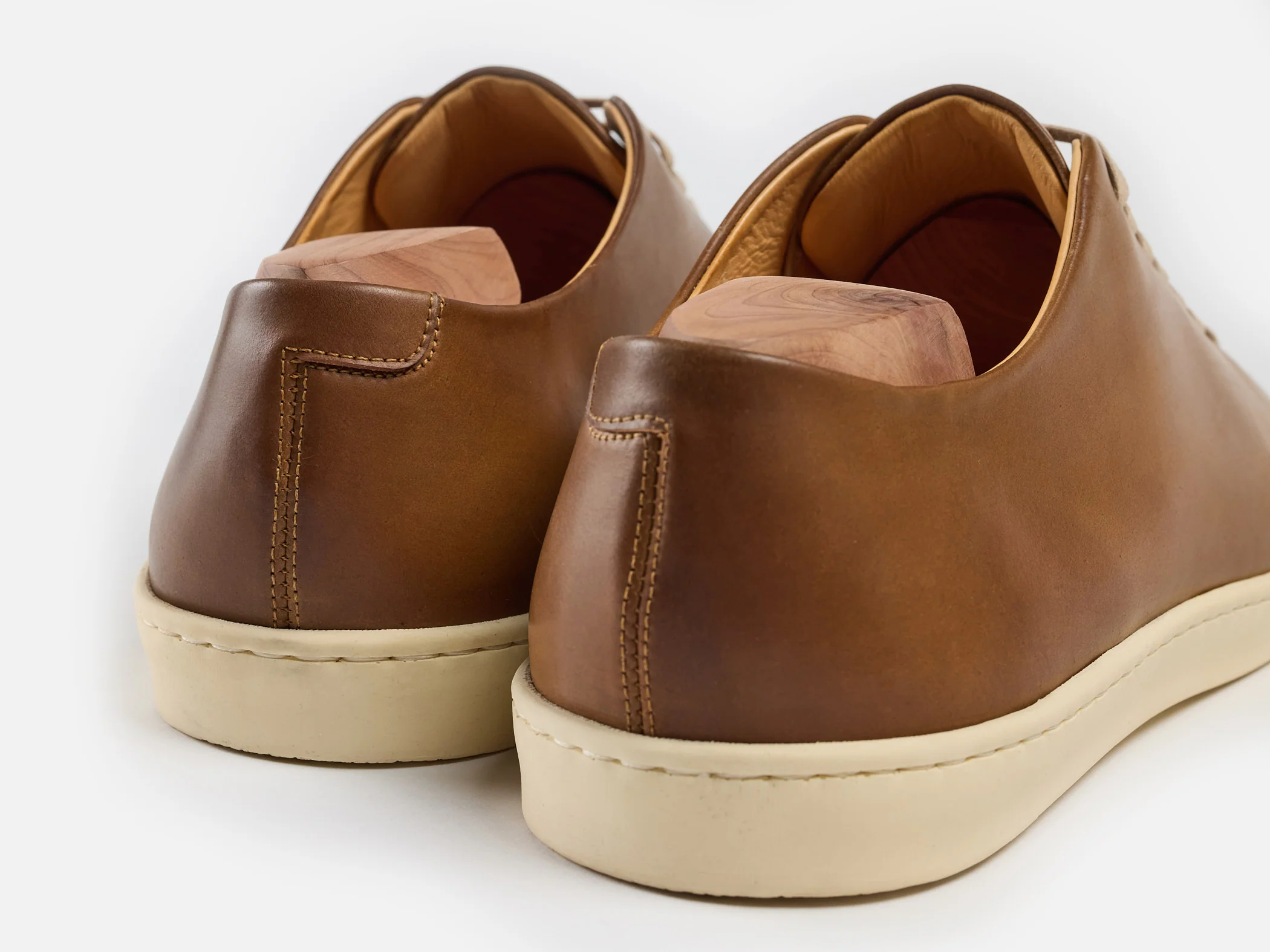 Hanley Sneaker - Horween Shell Cordovan Bourbon - Image 5