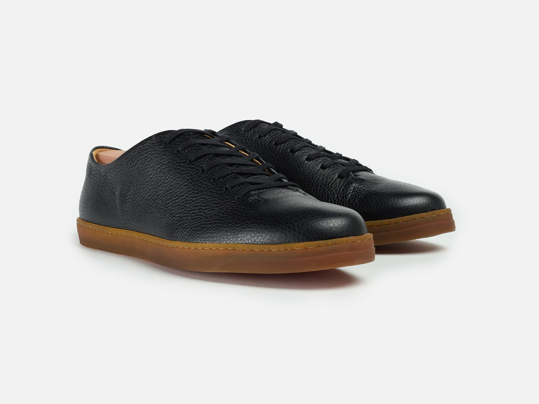 Huxley Sneaker - Deerskin Black - Image 3