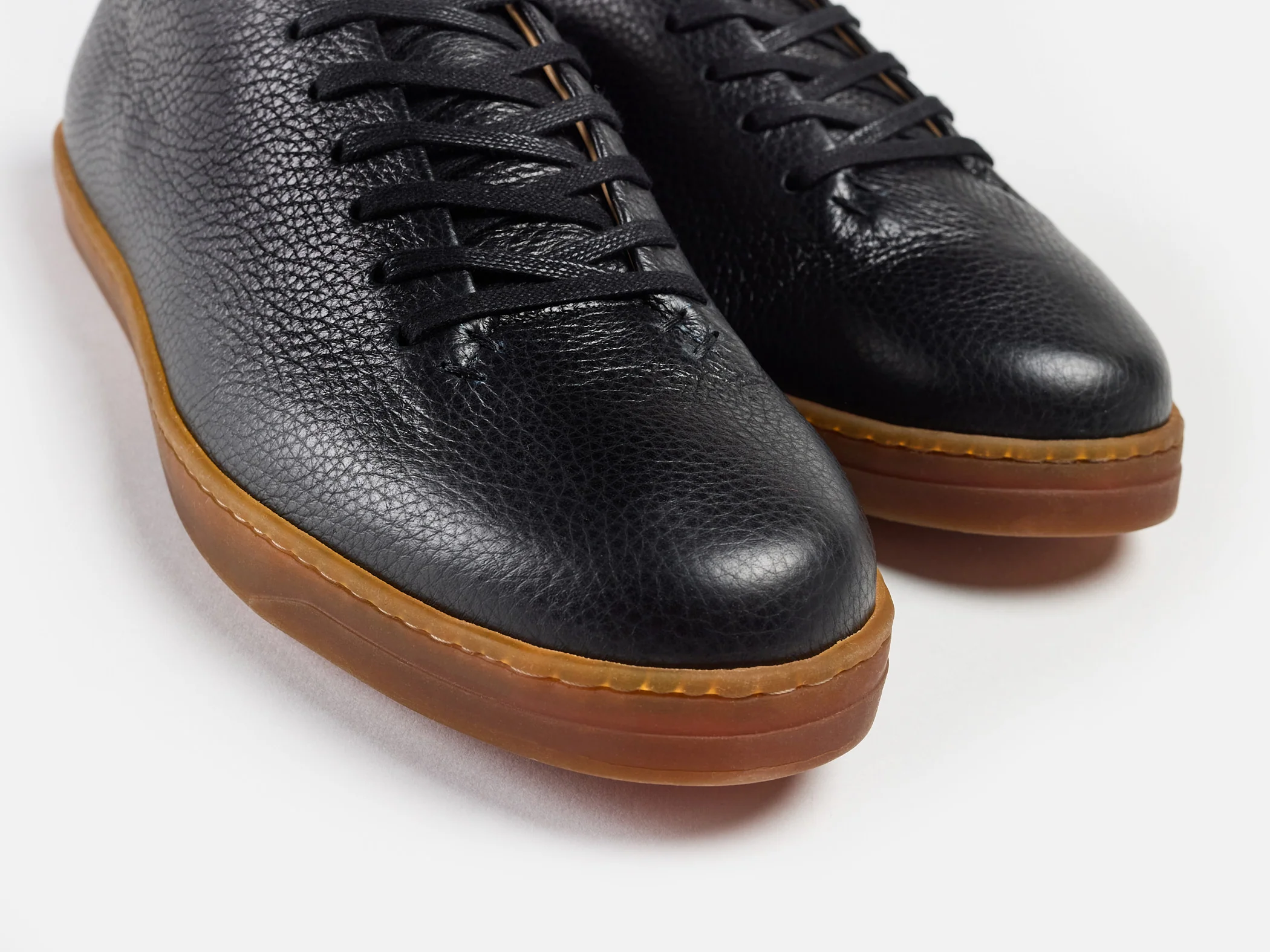 Huxley Sneaker - Deerskin Black - Image 5