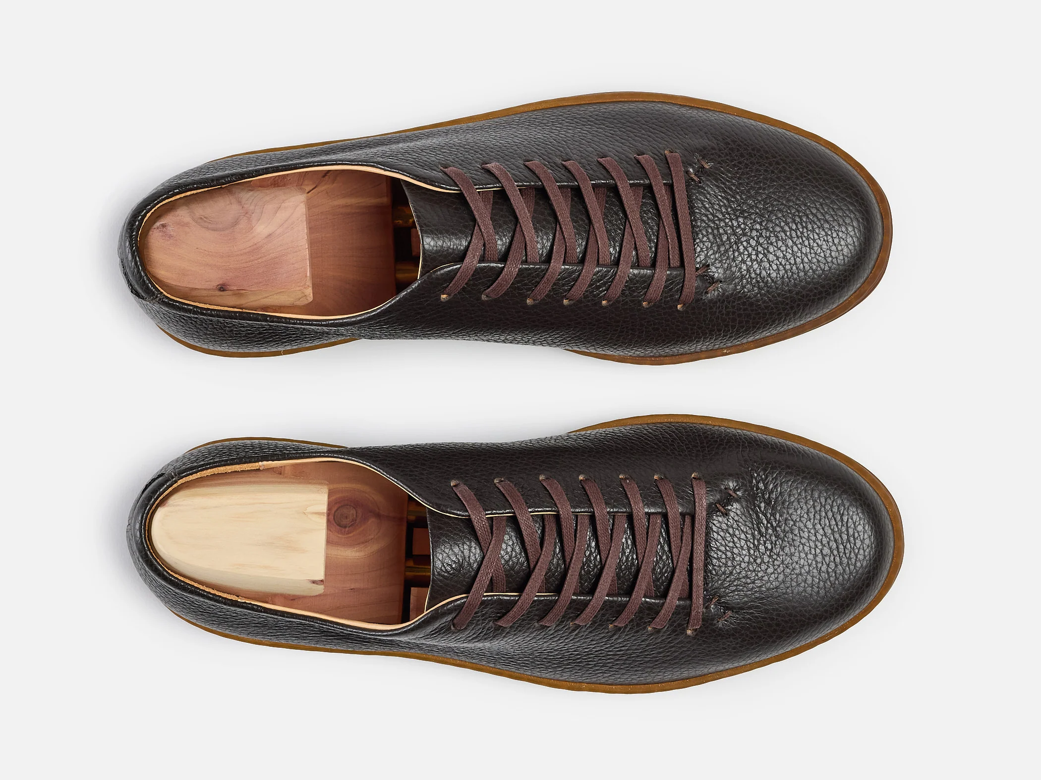 Huxley Sneaker - Deerskin Chocolate - Image 3