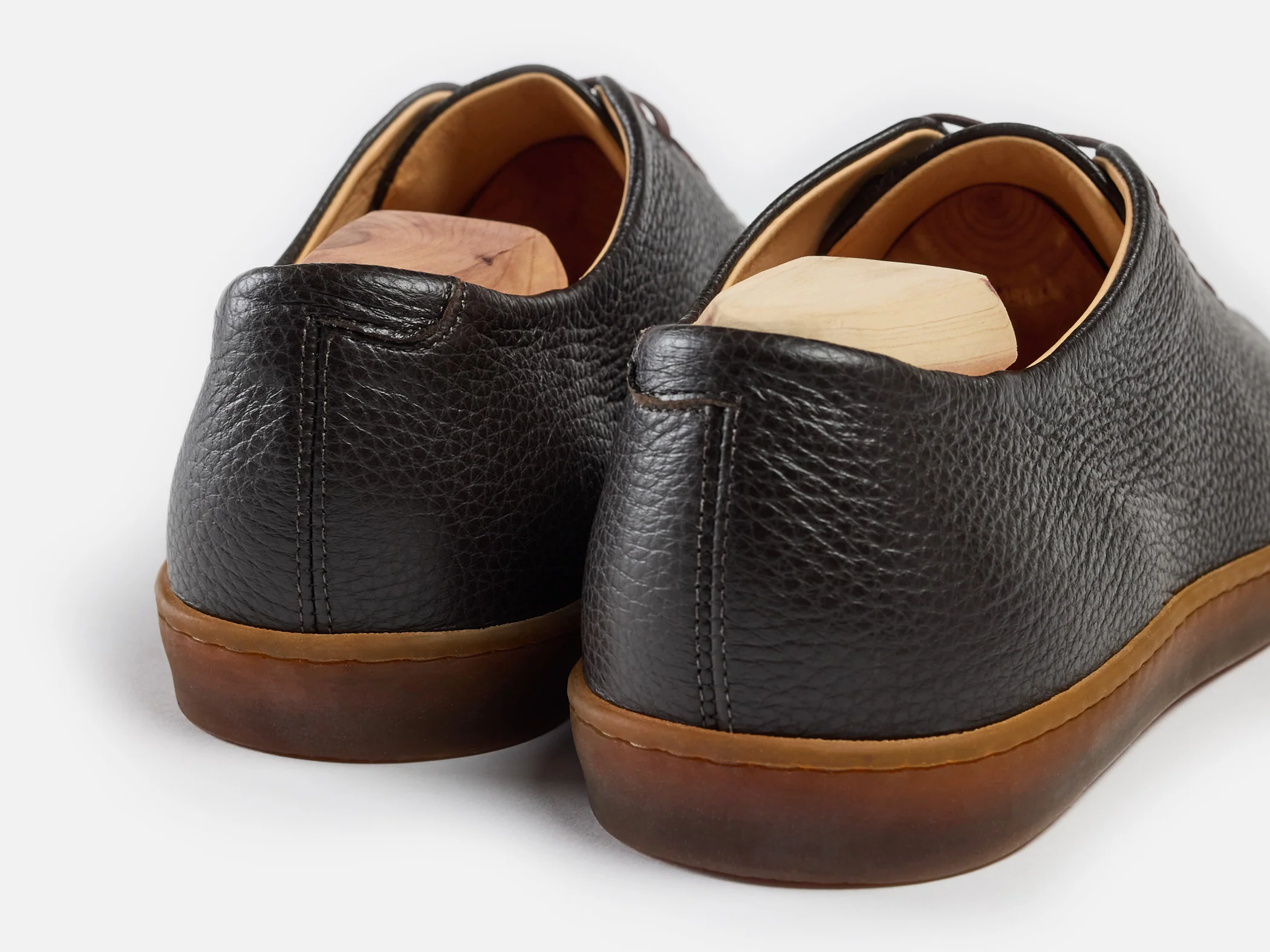 Huxley Sneaker - Deerskin Chocolate - Image 4