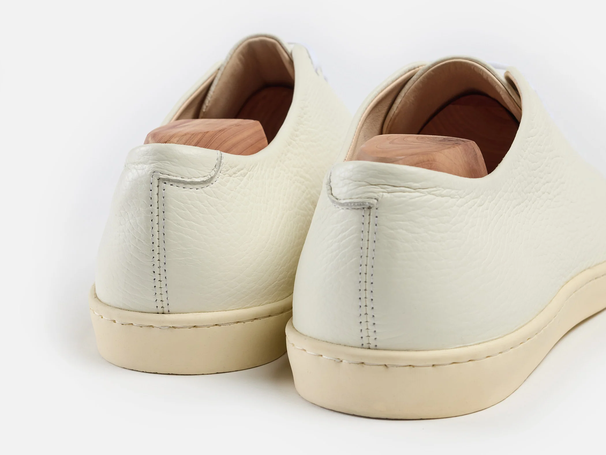 Huxley Sneaker - Deerskin White - Image 5