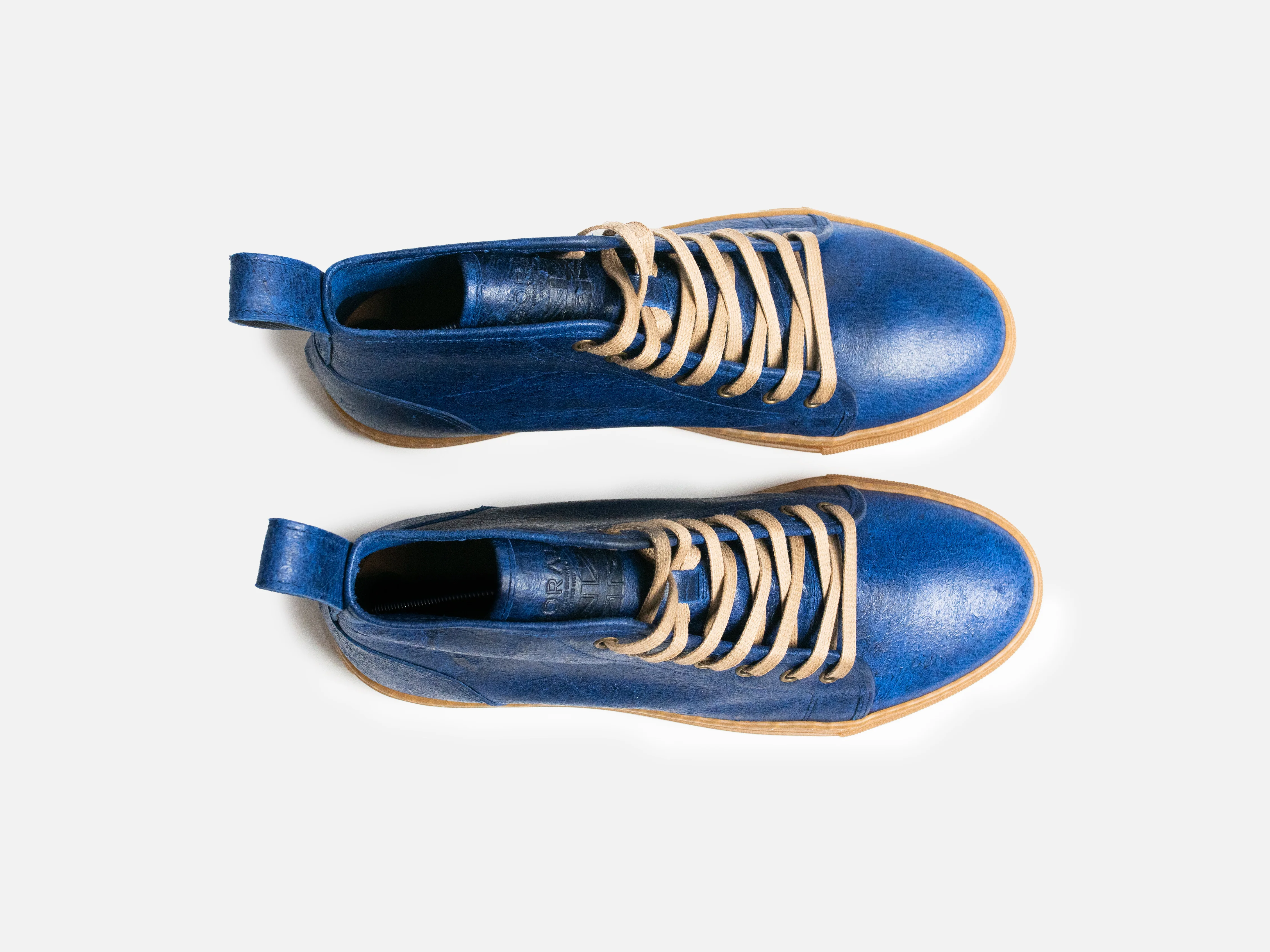 Rose Anvil X GORAL SMUGS High Top Sneaker 2.0 - Charles F Stead Crazy Cow Blue - Image 3