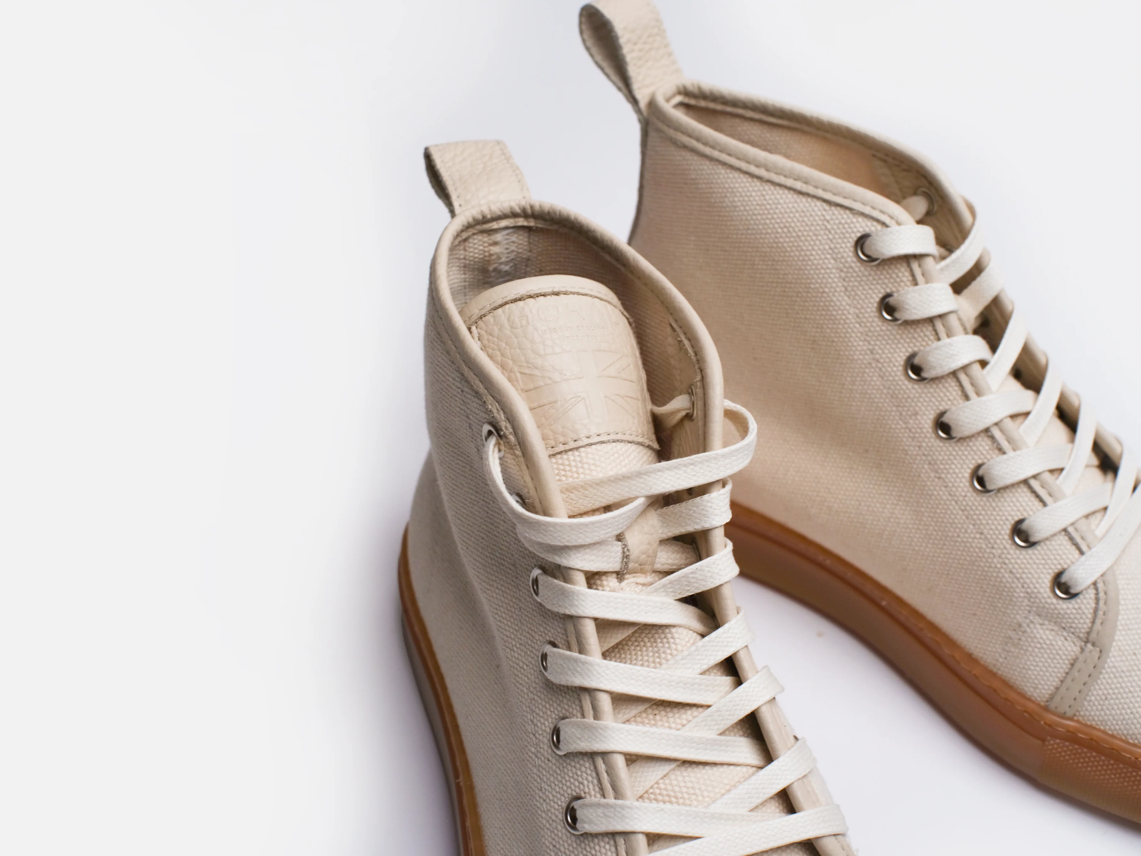 Rose Anvil X GORAL SMUGS High Top Sneaker - Canvas Sock Eater PRE-ORDER - Image 7
