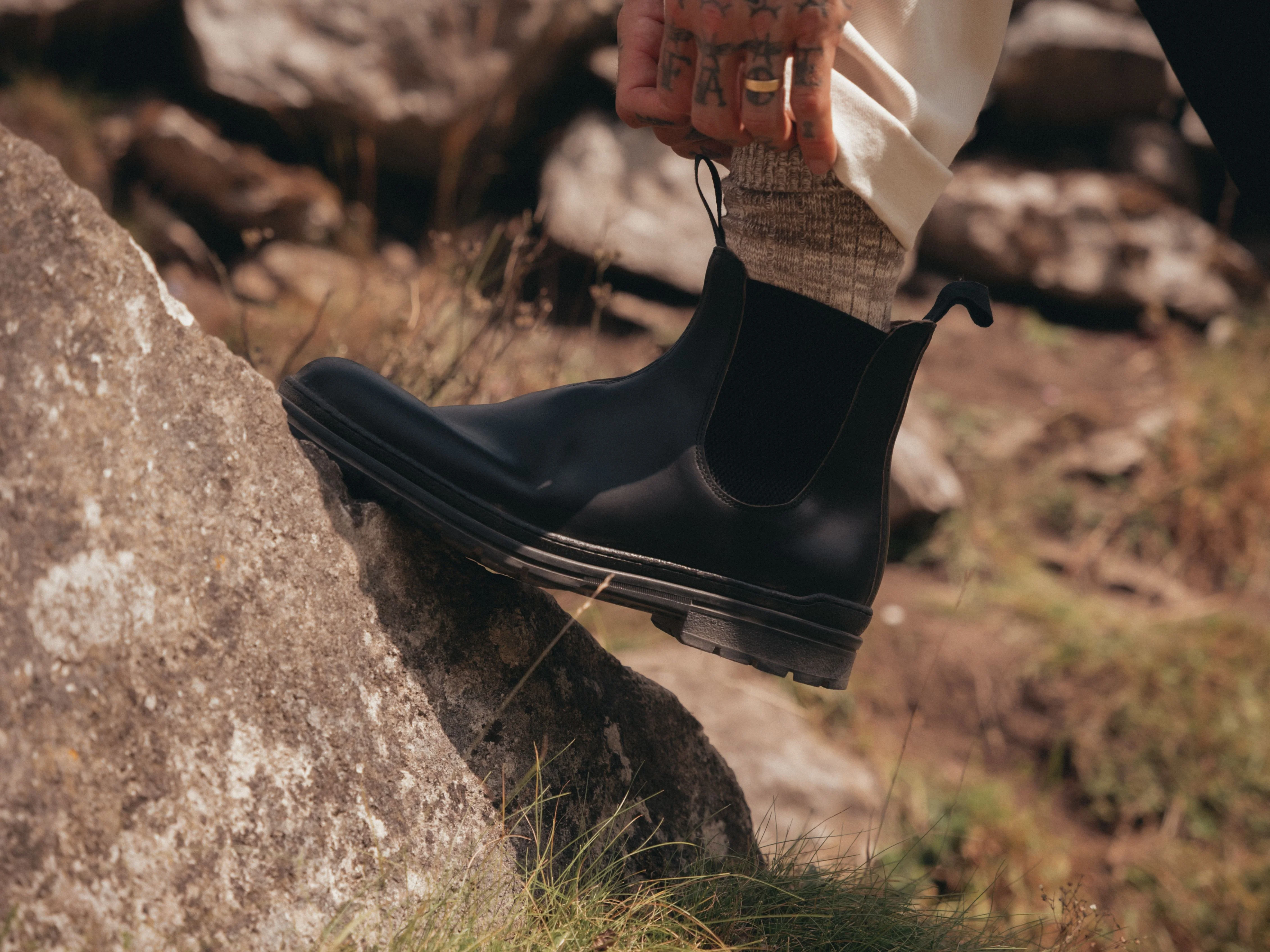 The Baslow Chelsea Boot - Horween Chromexcel Black Leather - Image 10