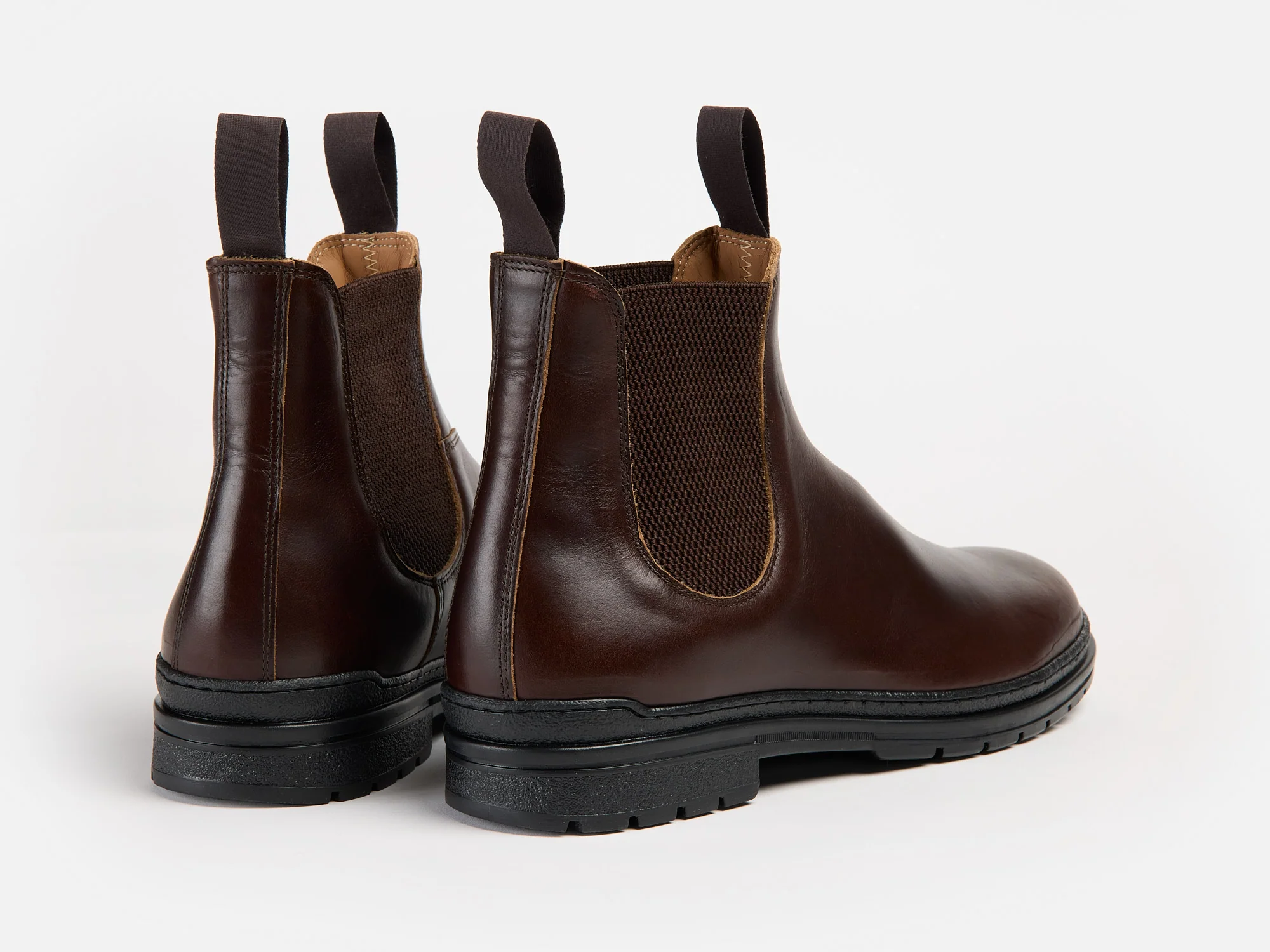 The Baslow Chelsea Boot - Horween Chromexcel Dark Brown Leather - Image 7