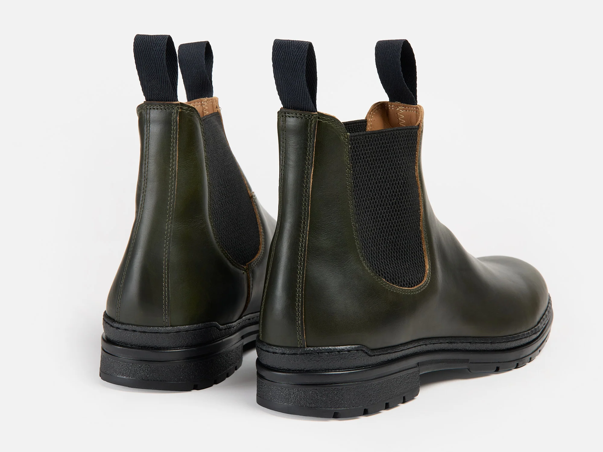 The Baslow Chelsea Boot - Horween Chromexcel Forest Green Leather - Image 5