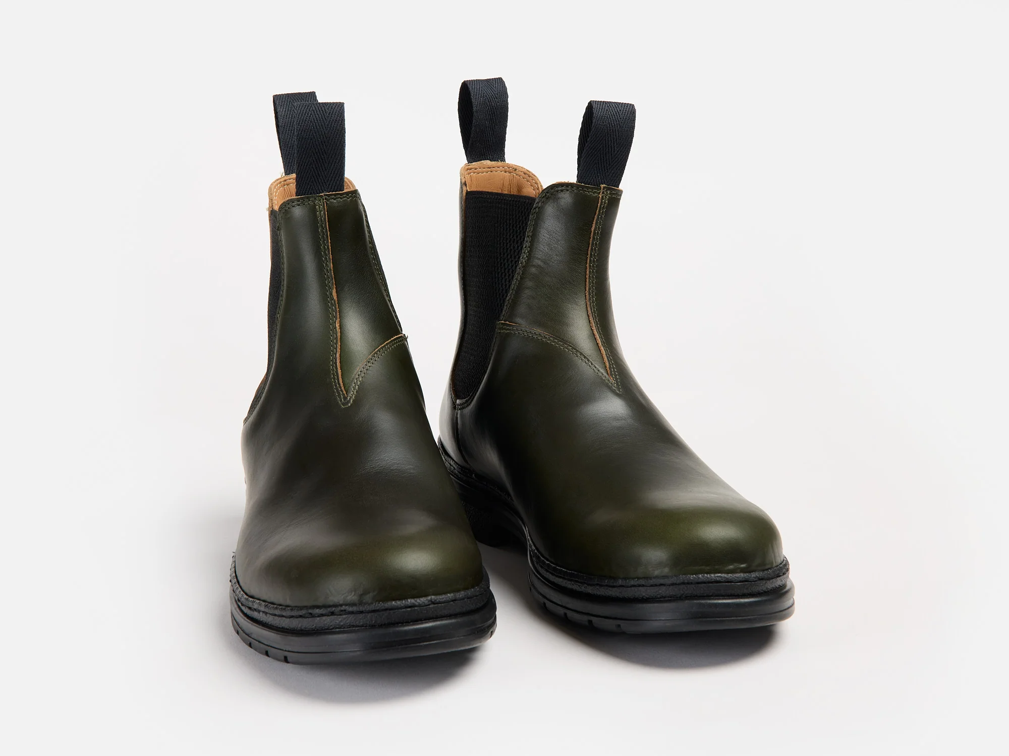 The Baslow Chelsea Boot - Horween Chromexcel Forest Green Leather - Image 7