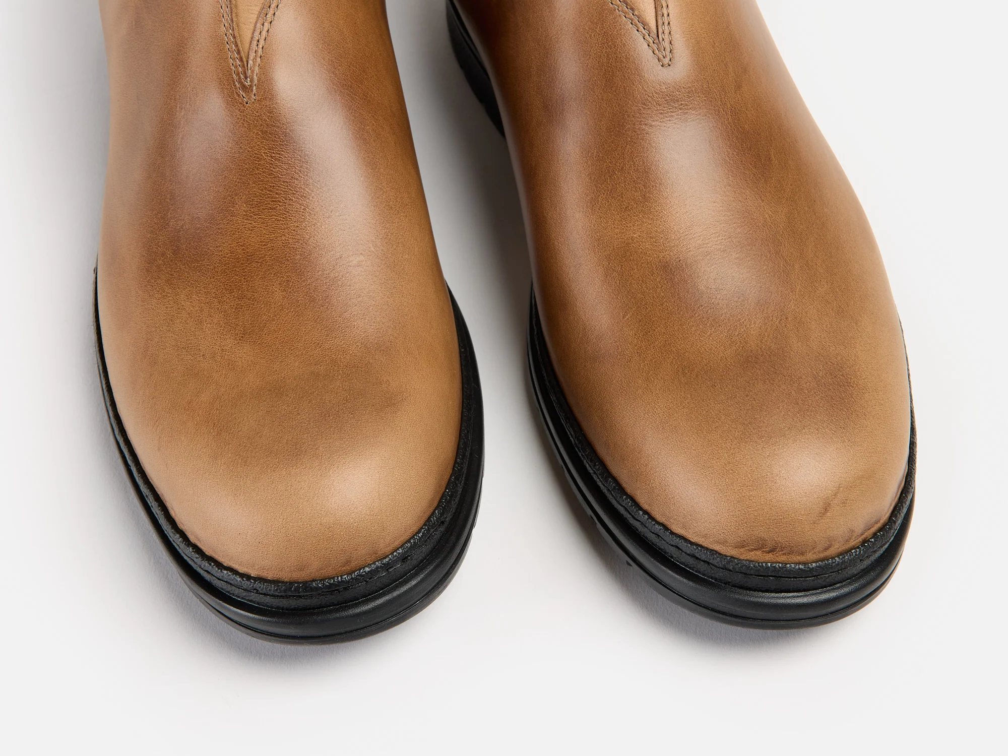 The Baslow Chelsea Boot - Horween Chromexcel Natural Leather - Image 5