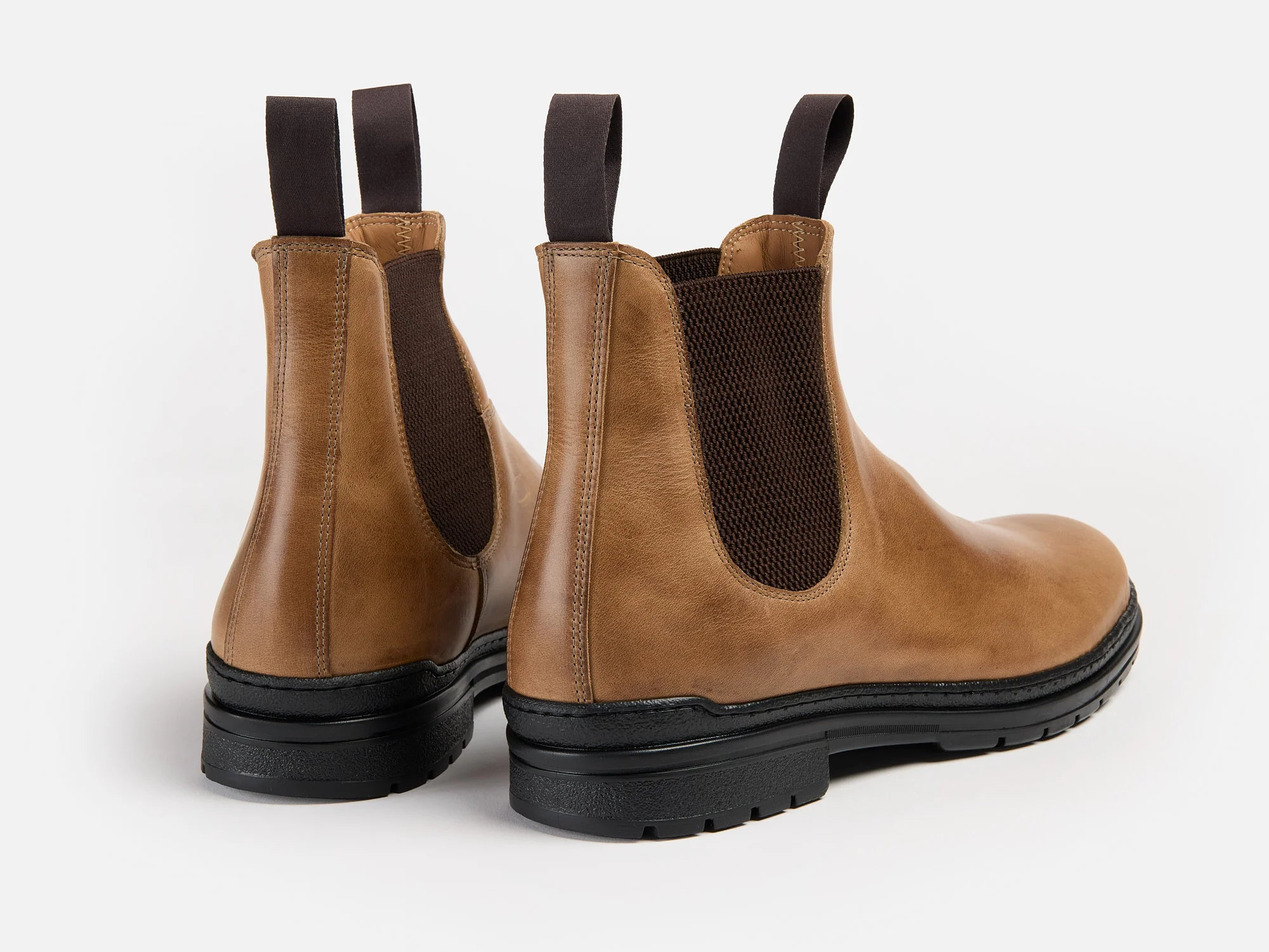 The Baslow Chelsea Boot - Horween Chromexcel Natural Leather - Image 6