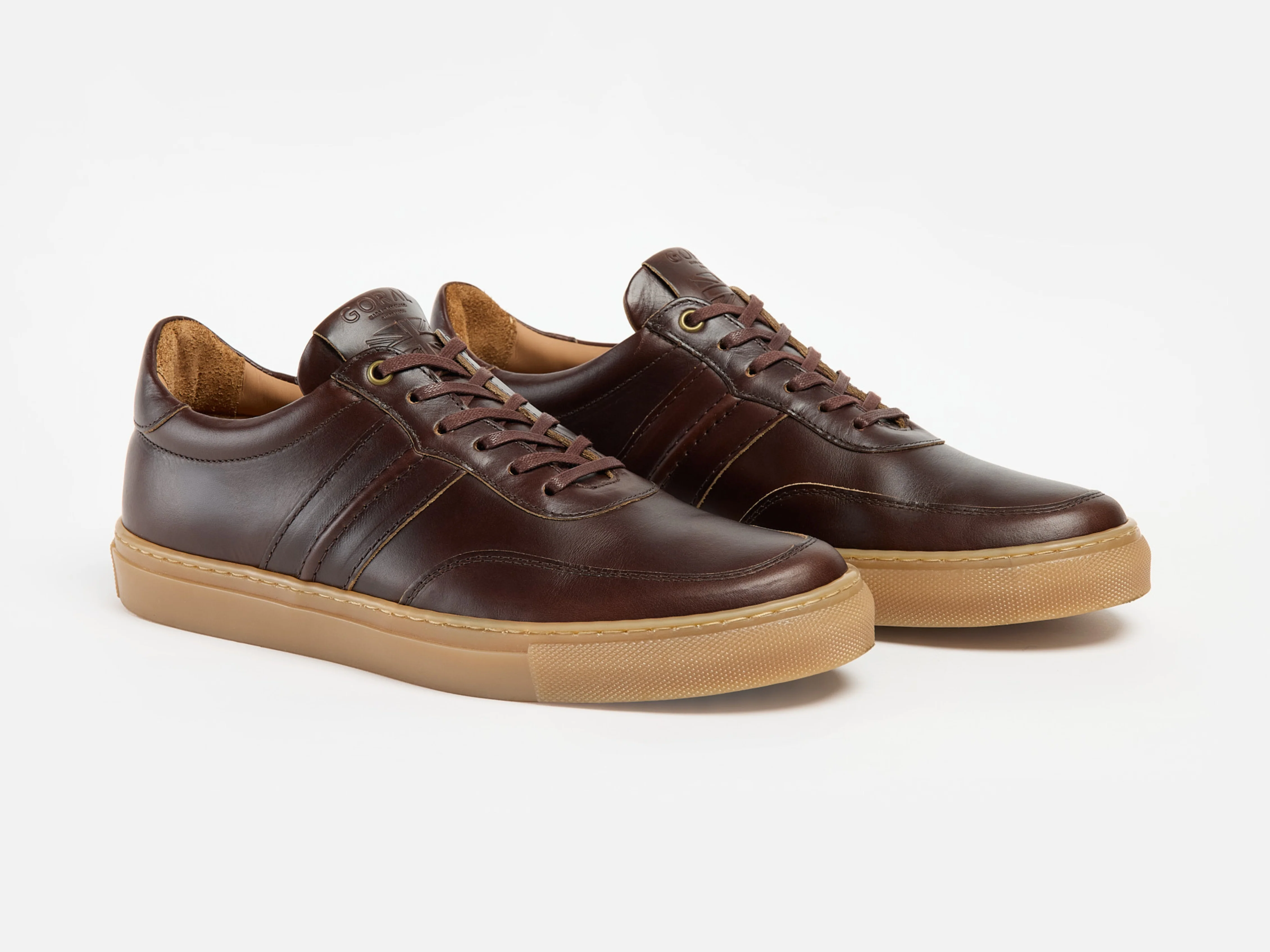 The Boulsover Low Top Sneakers - Horween Chromexcel Dark Brown Leather - Image 4