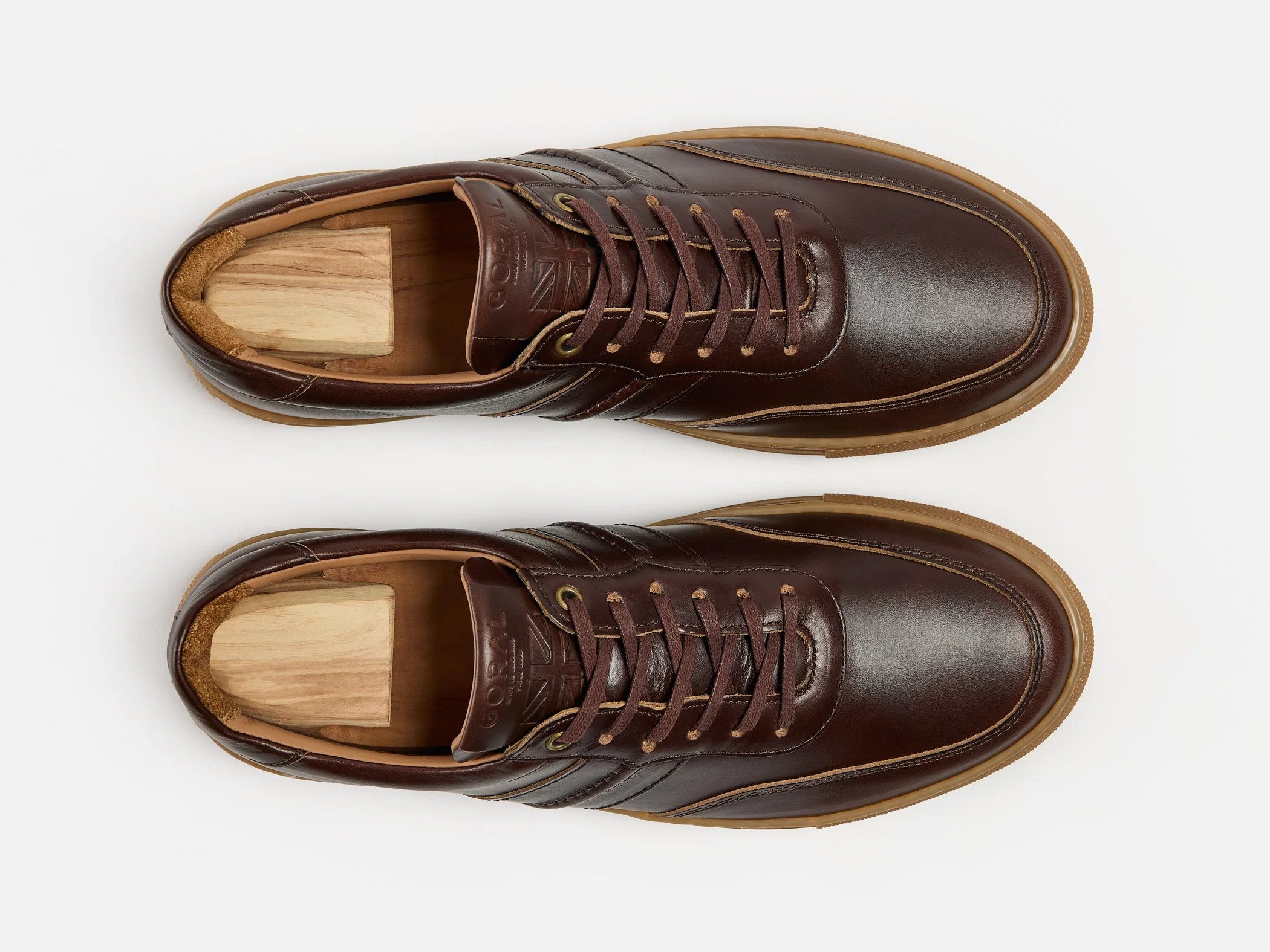 The Boulsover Low Top Sneakers - Horween Chromexcel Dark Brown Leather - Image 5