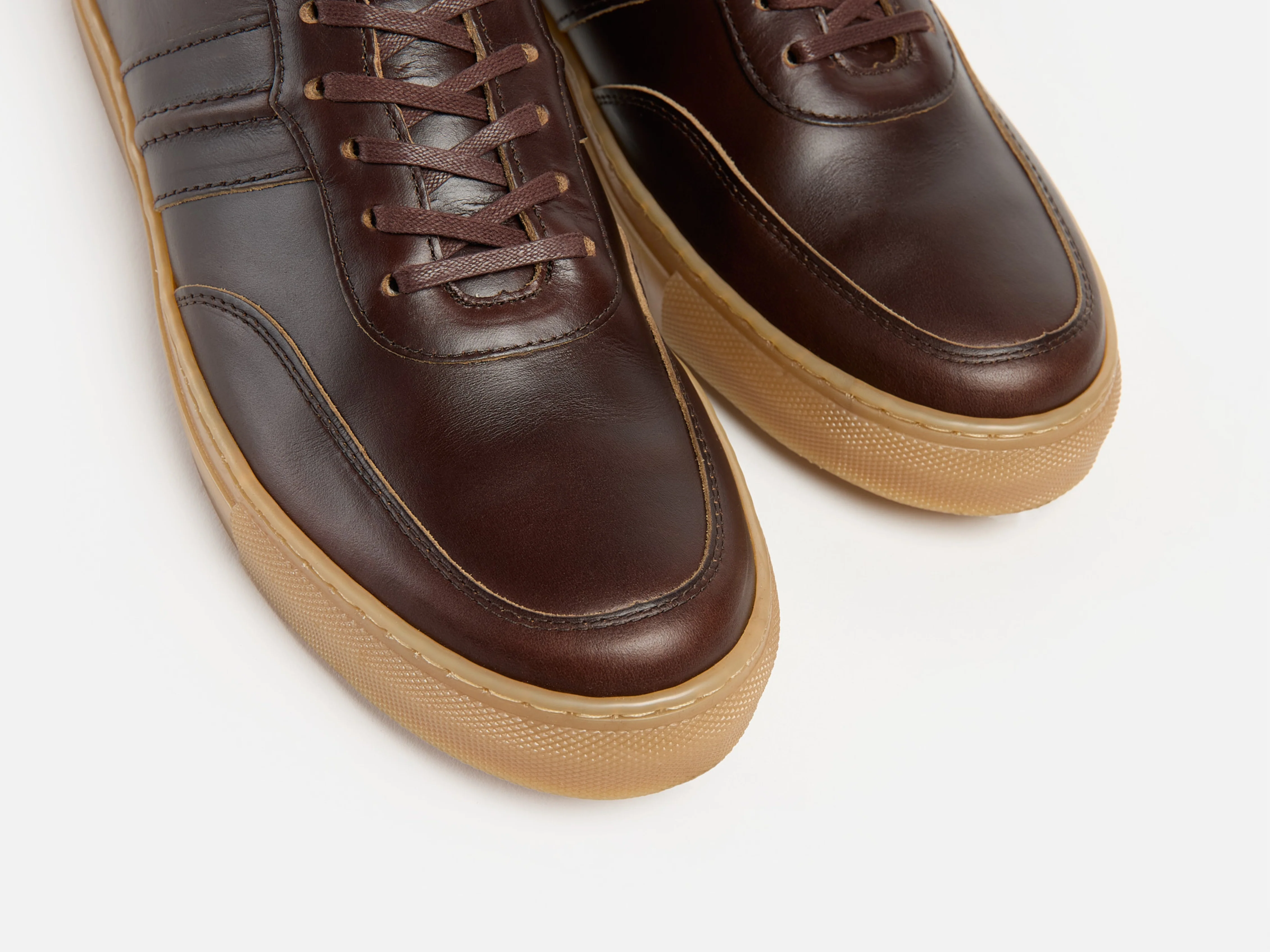 The Boulsover Low Top Sneakers - Horween Chromexcel Dark Brown Leather - Image 6