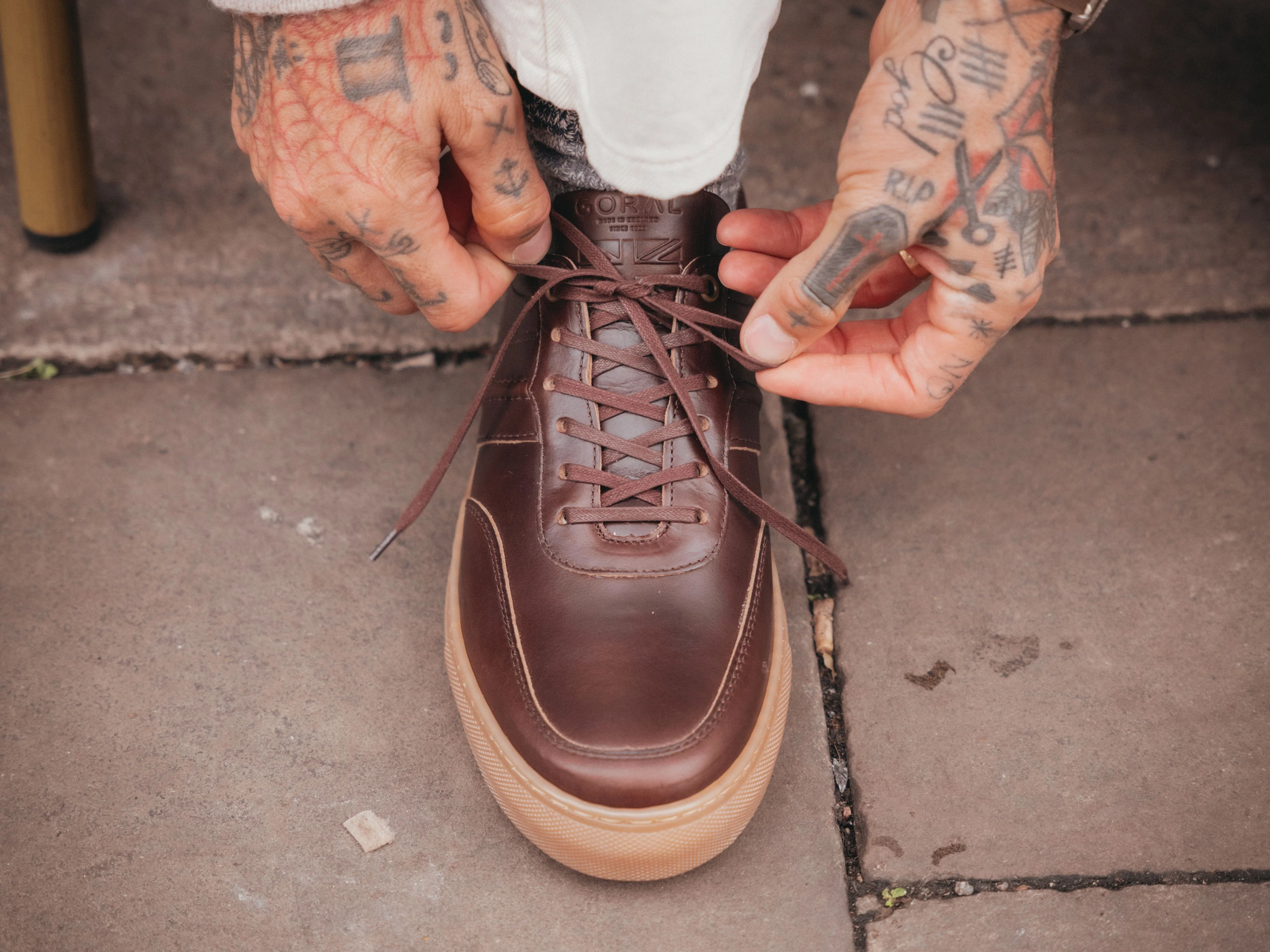 The Boulsover Low Top Sneakers - Horween Chromexcel Dark Brown Leather - Image 8