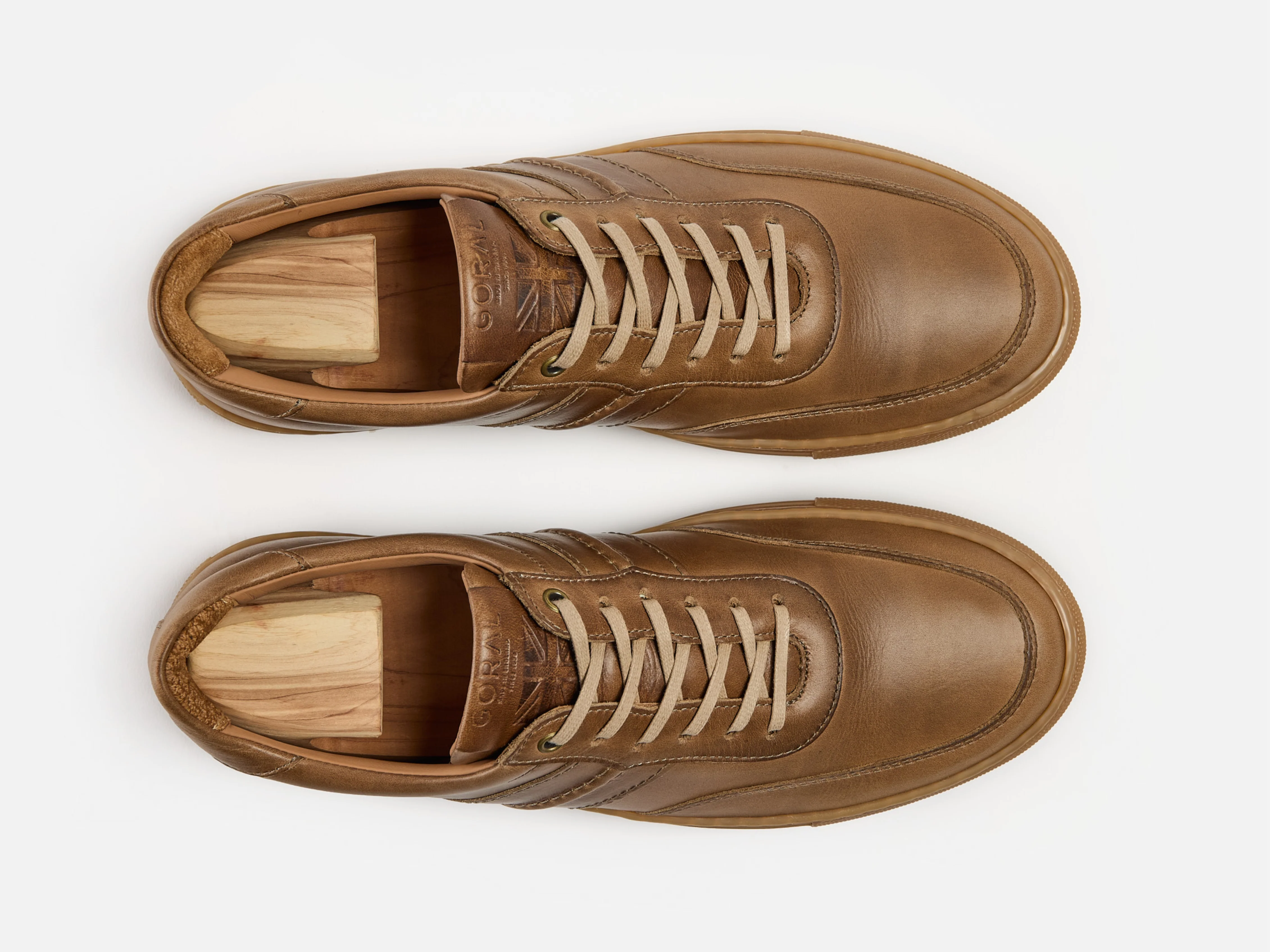 The Boulsover Low Top Sneakers - Horween Chromexcel Natural Brown Leather - Image 5
