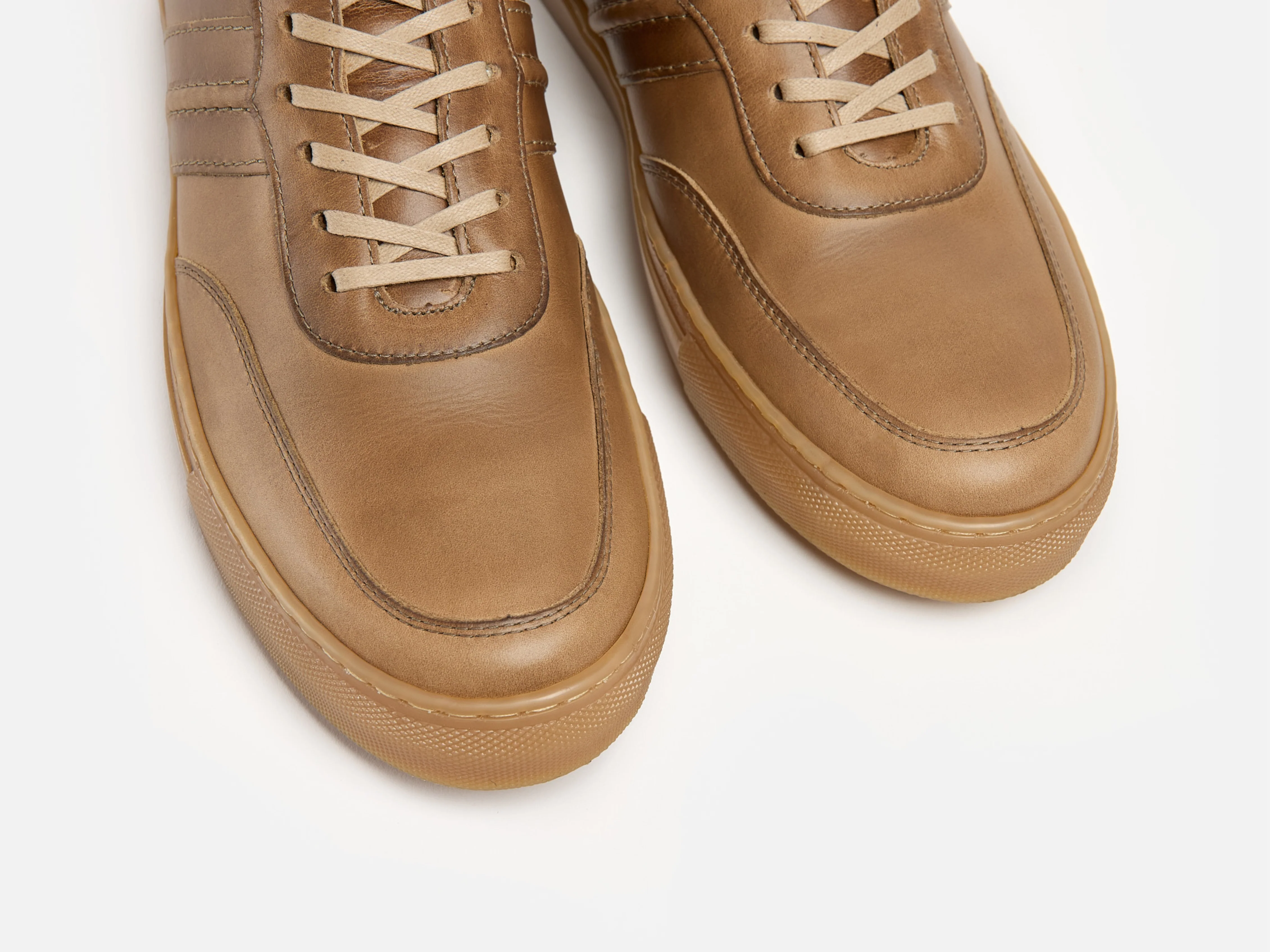 The Boulsover Low Top Sneakers - Horween Chromexcel Natural Brown Leather - Image 6