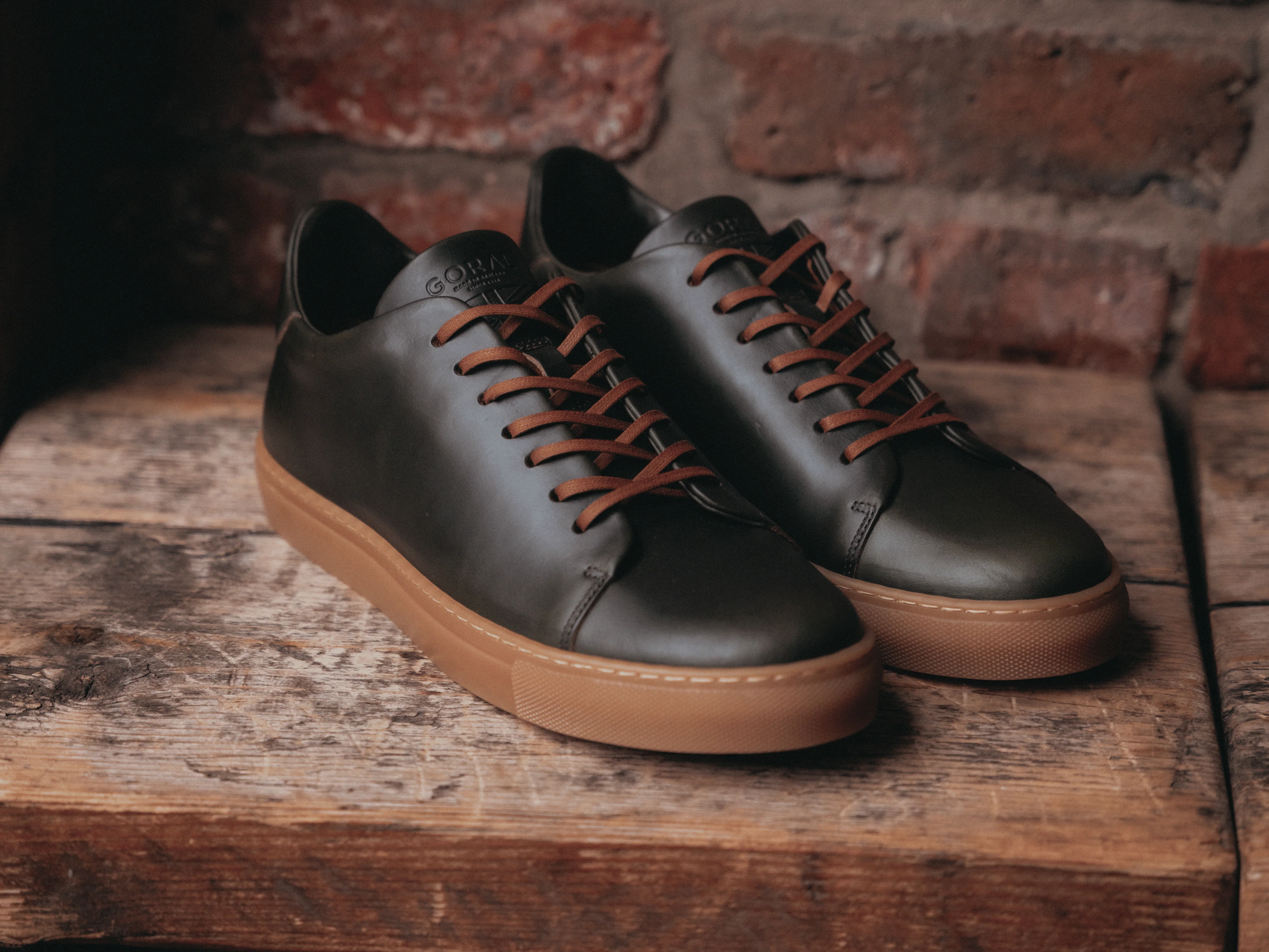 The Mellor II Sneaker - Horween Forest Green Leather - Image 5