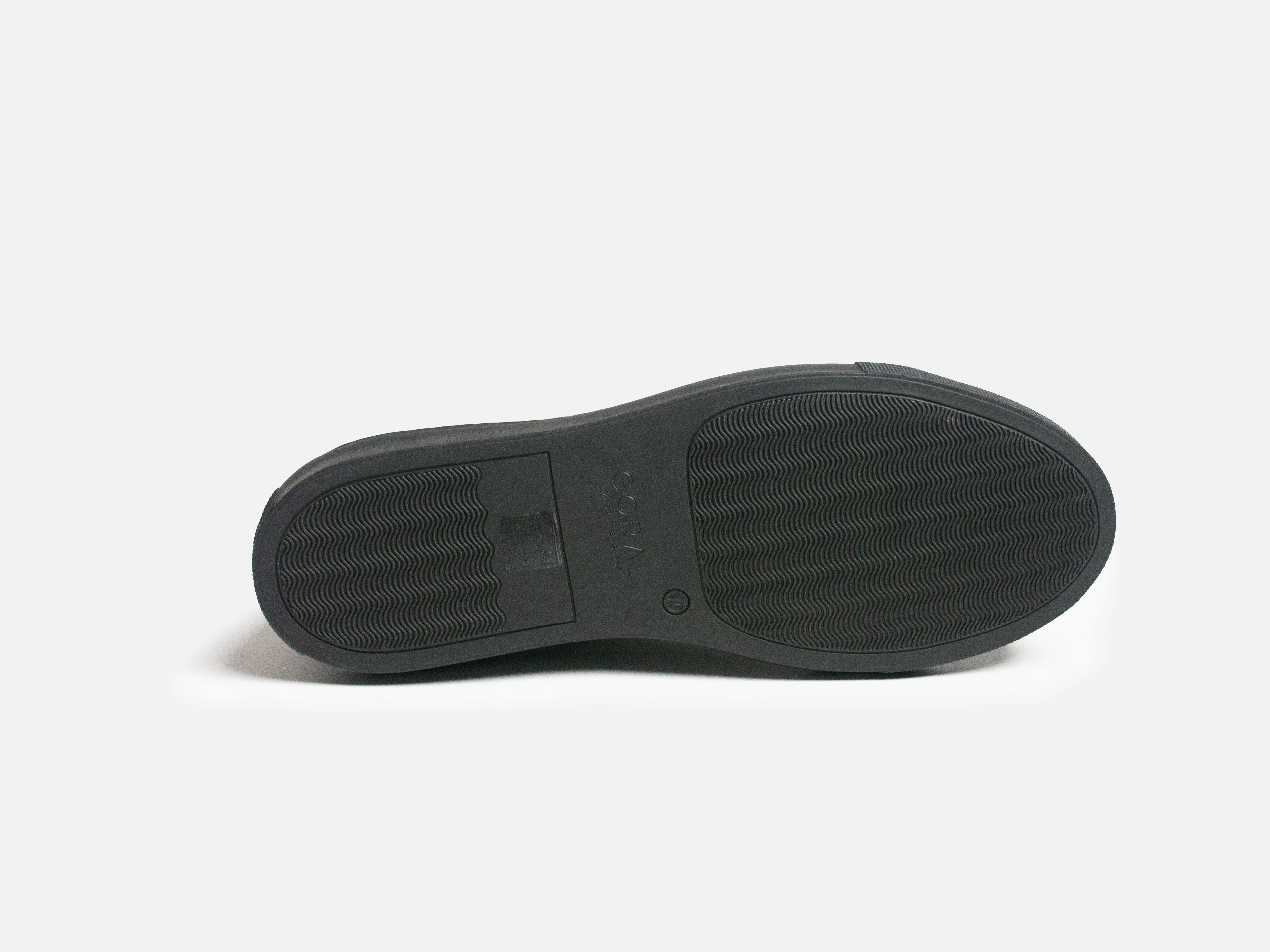 The Mellor II Sneaker - Charles F Stead Crazy Cow Black - Image 4