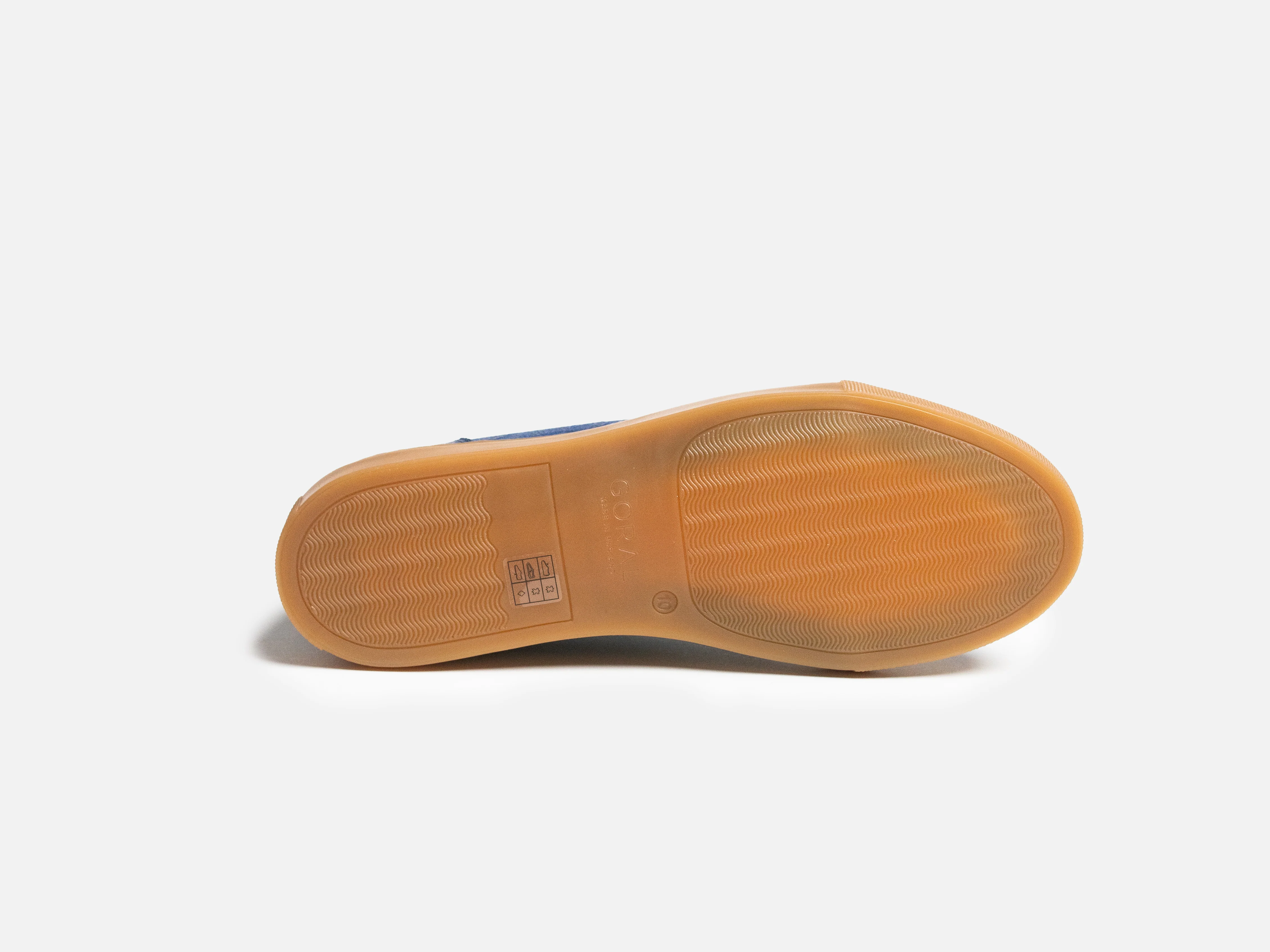 The Mellor II Sneaker - Charles F Stead Crazy Cow Blue - Image 4