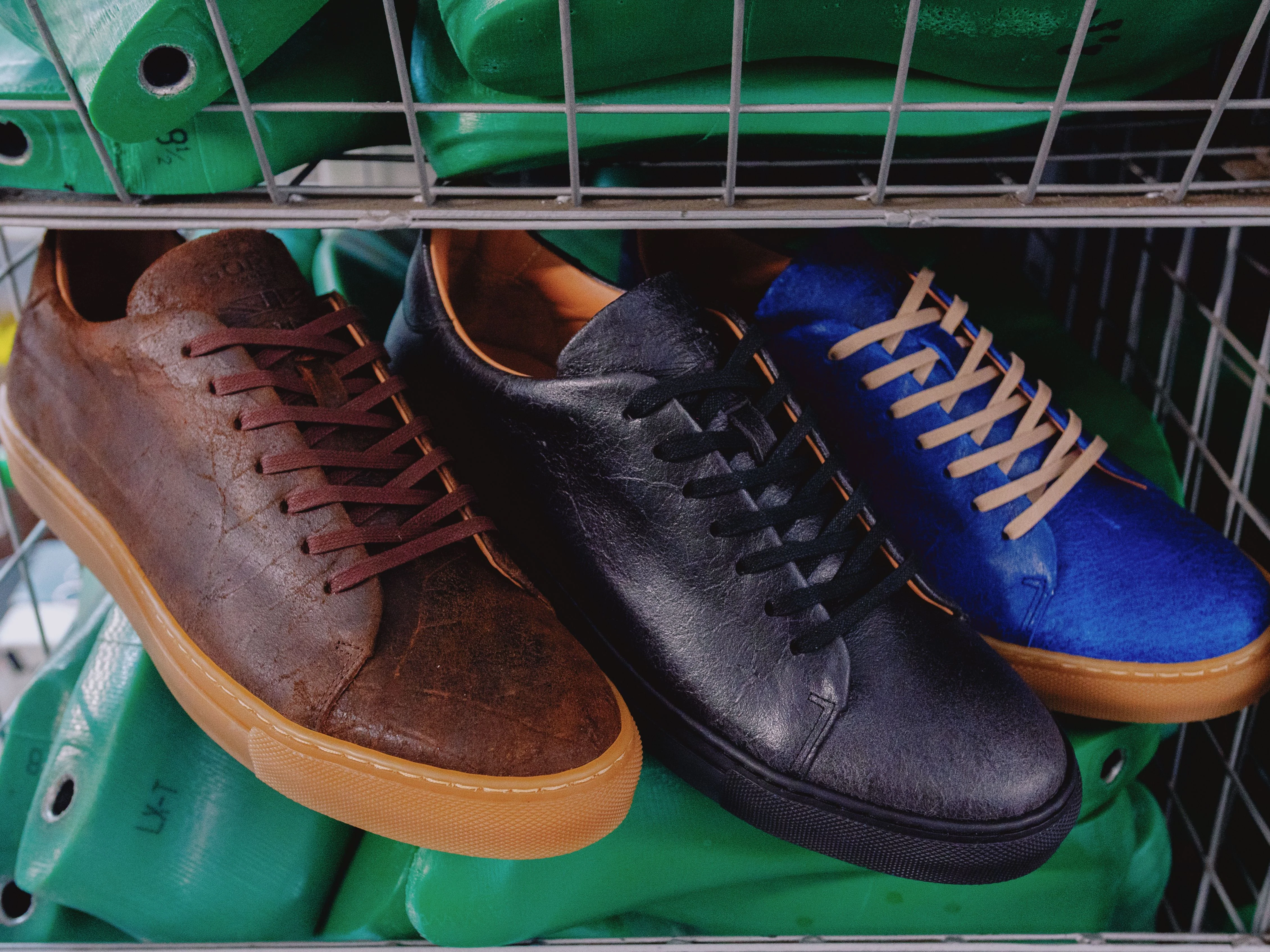 The Mellor II Sneaker - Charles F Stead Crazy Cow Brown - Image 5