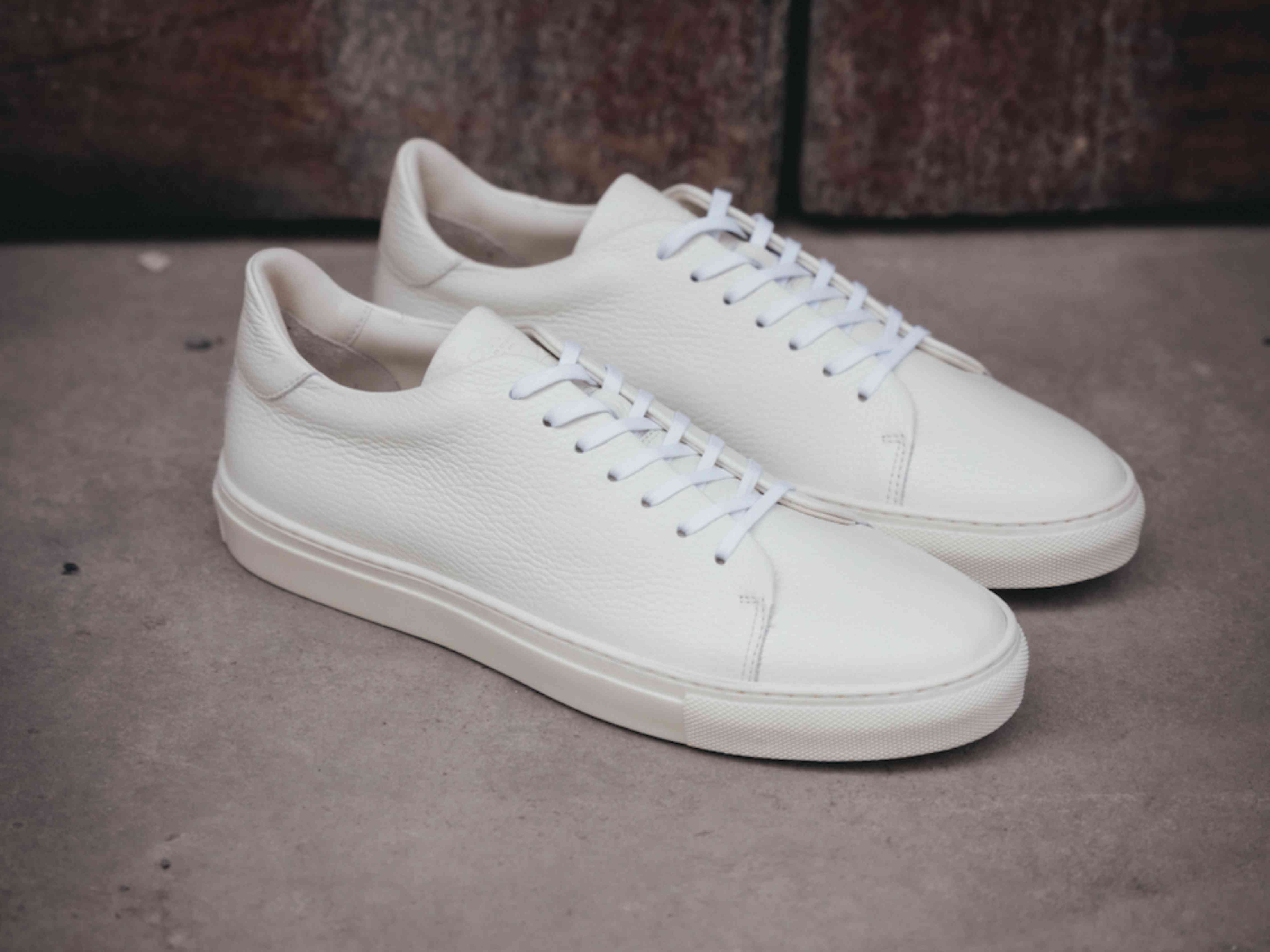 The Mellor II Sneaker - Mastrotto Adria Bianco Leather - Image 9