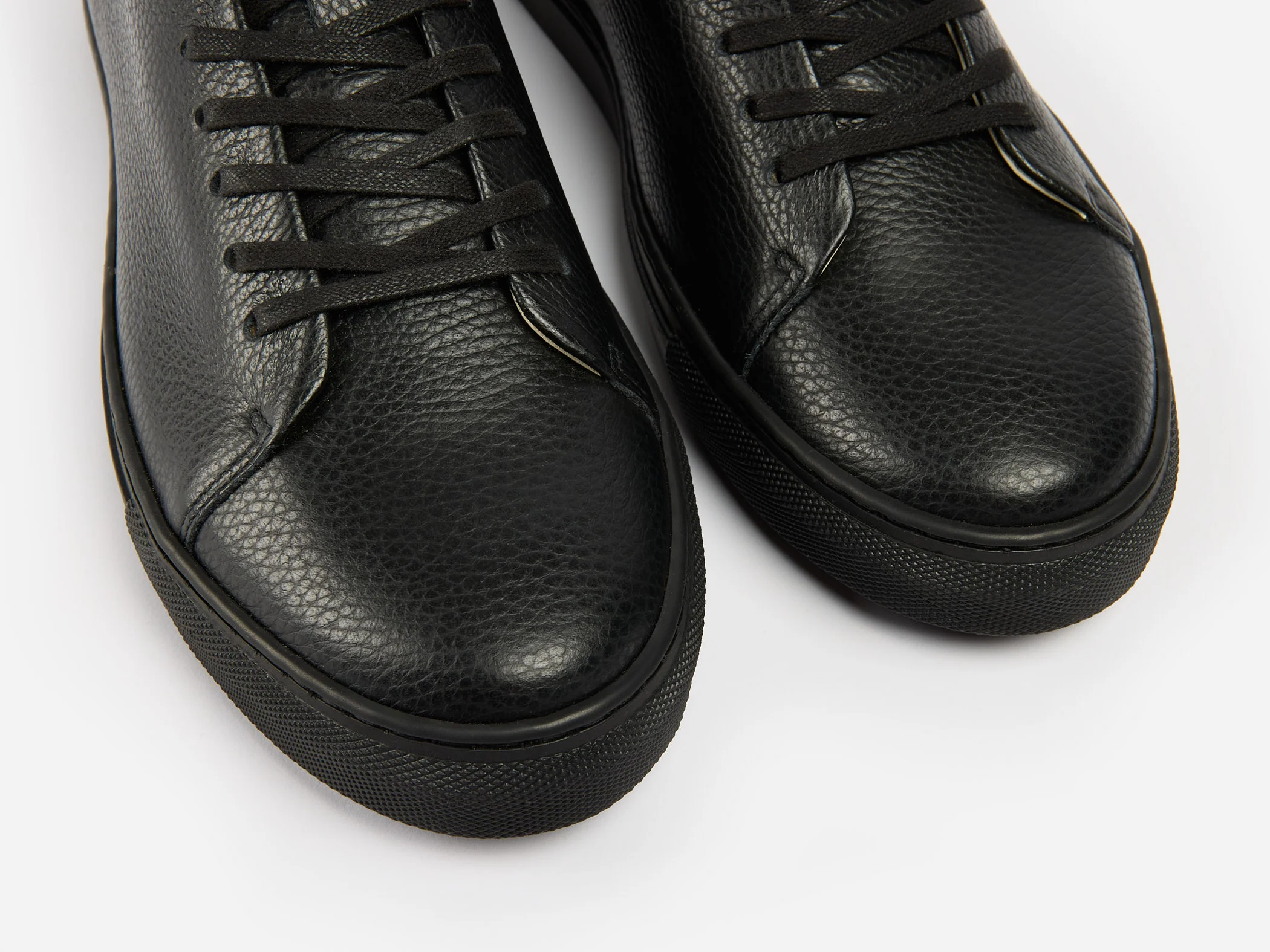 The Mellor II Sneaker - Mastrotto Adria Black Leather - Image 5