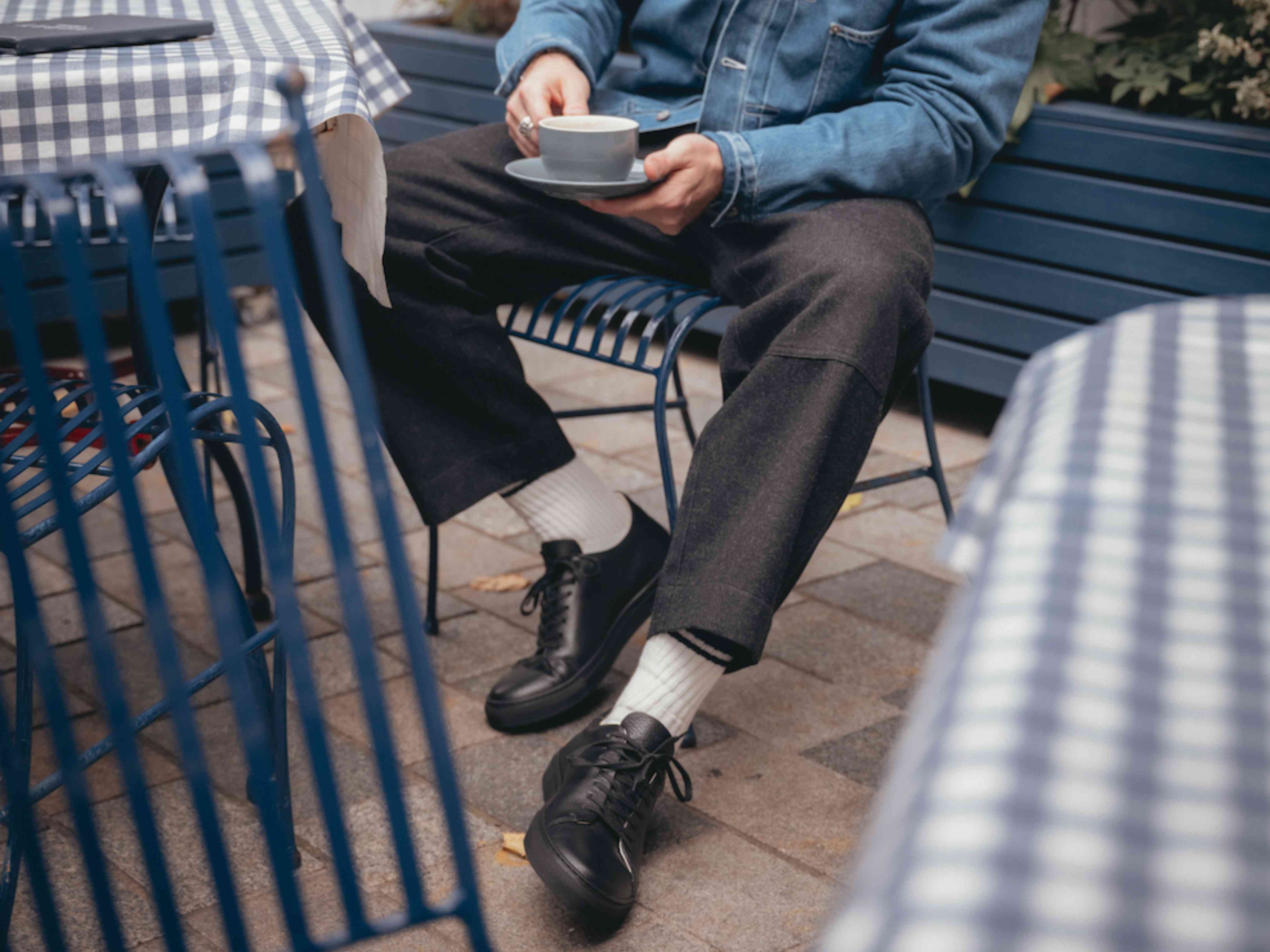 The Mellor II Sneaker - Mastrotto Adria Black Leather - Image 9