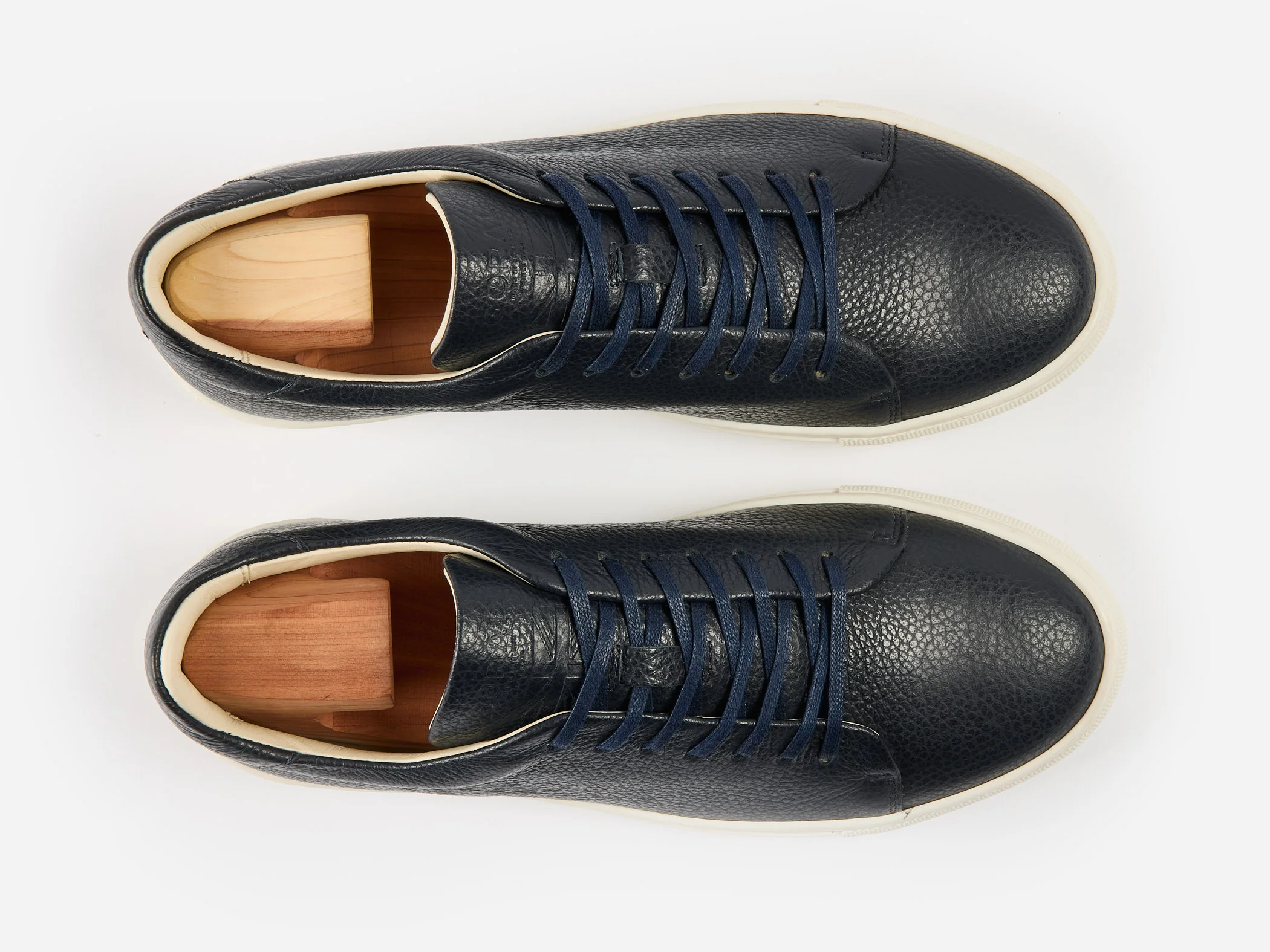 The Mellor II Sneaker - Mastrotto Adria Navy Leather - Ready To Ship - Image 3