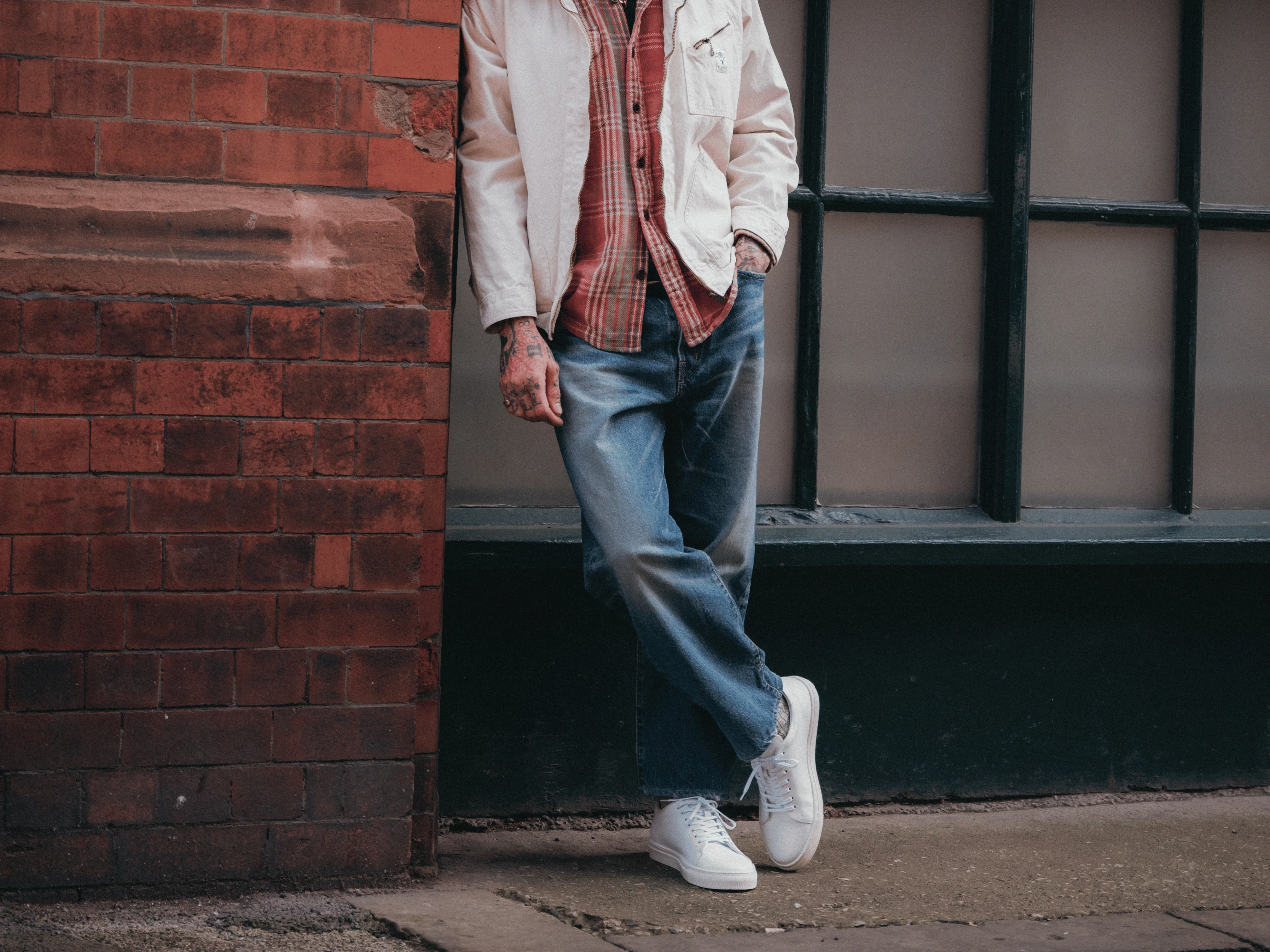 The Mellor II Sneakers - Calfskin Nappa White Leather - Ready To Ship - Image 5