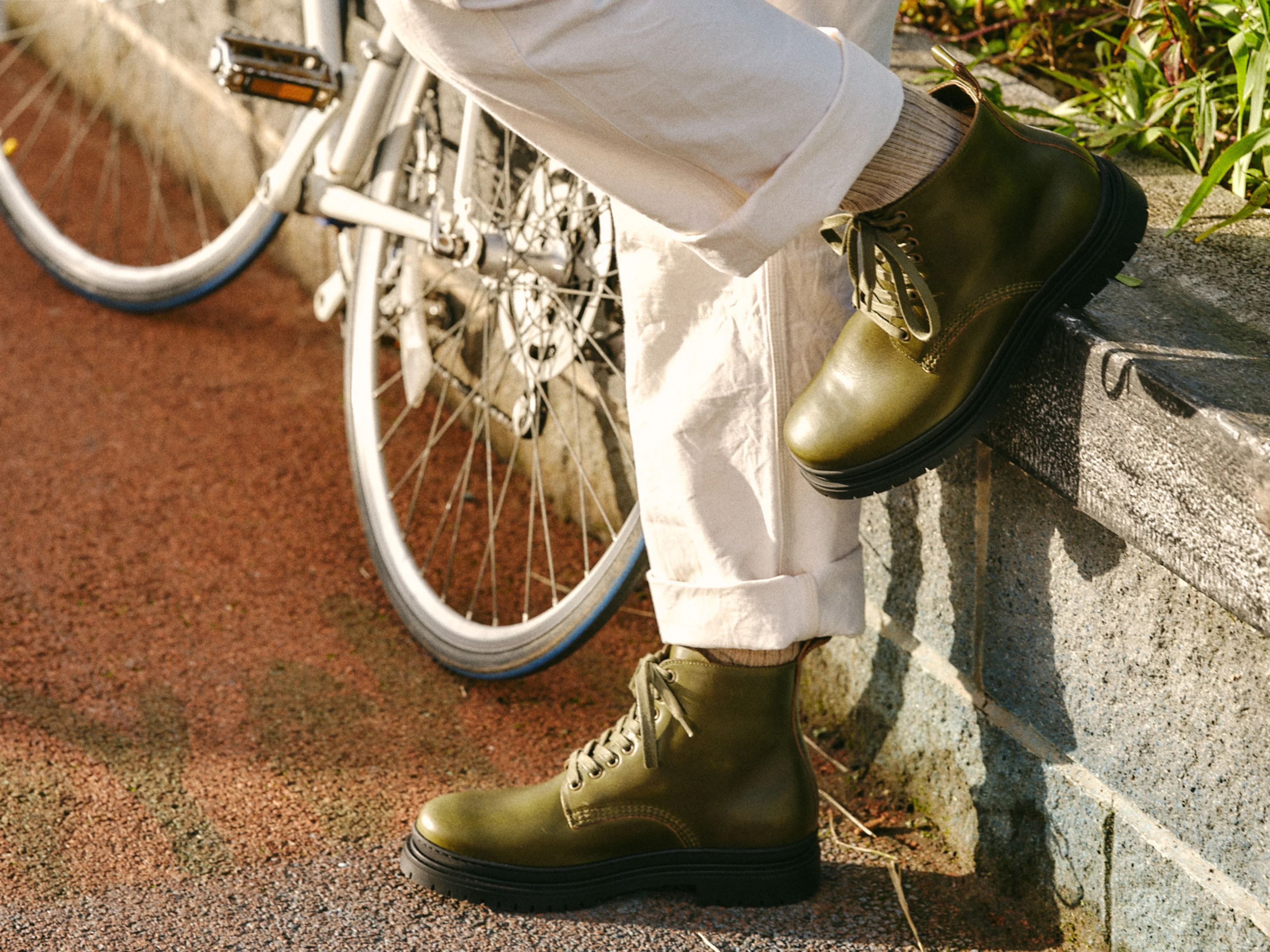 The Sharman Boot - Horween Forest Green Leather - Image 5