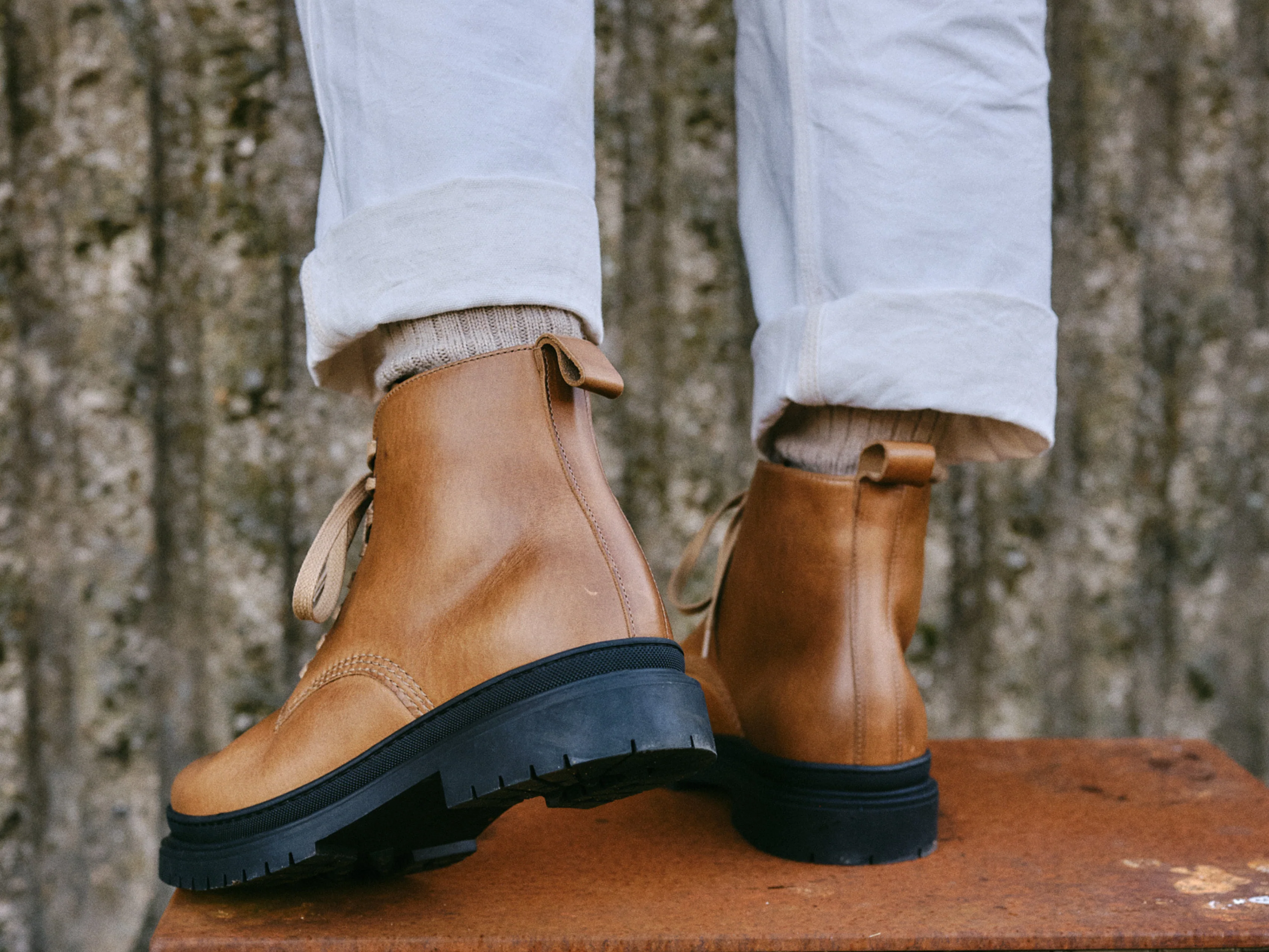 The Sharman Boot - Horween Natural Leather - Image 5