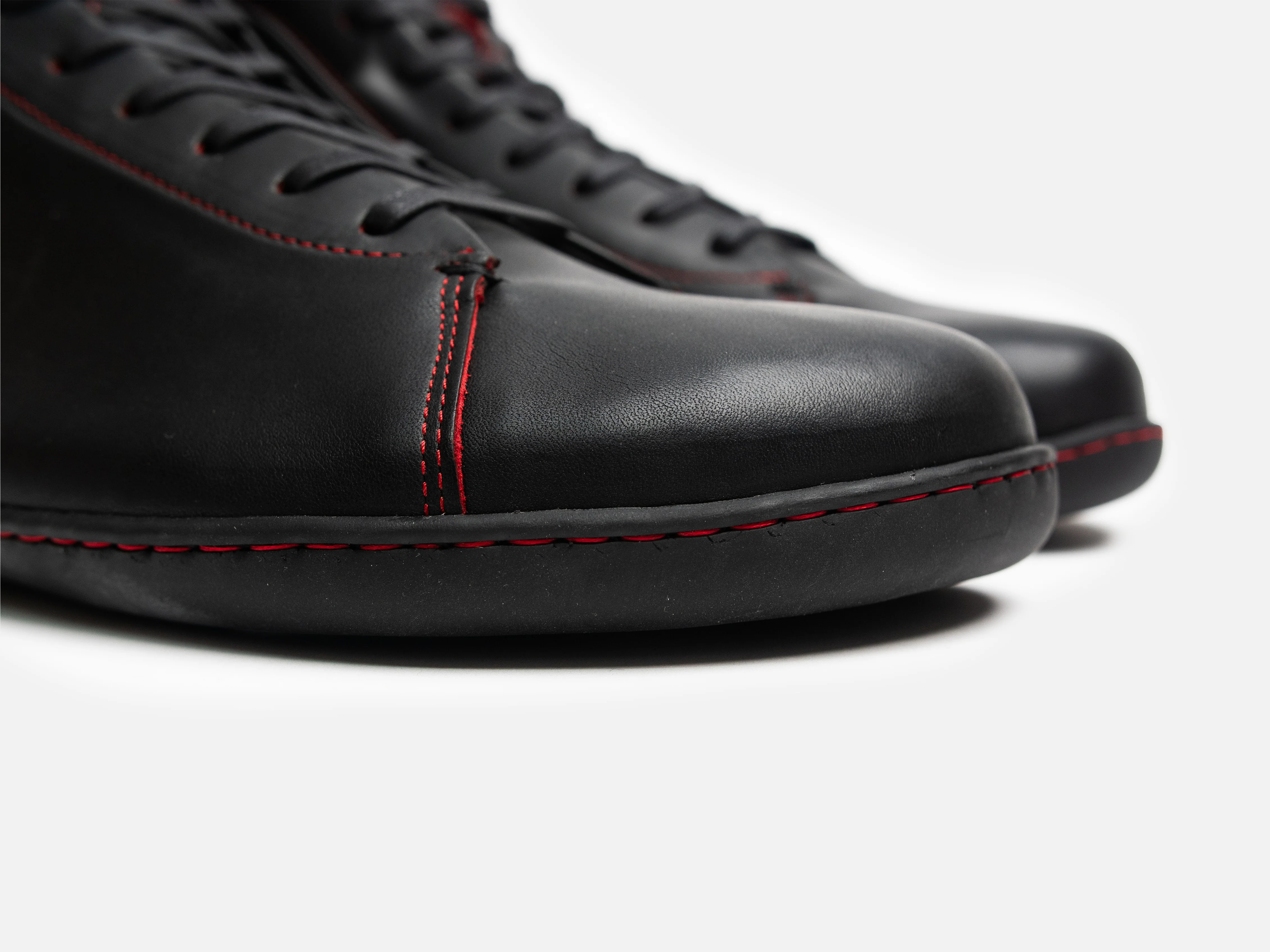 WALKLEY Barefoot High Top Blood Core Leather Sneaker - Image 3