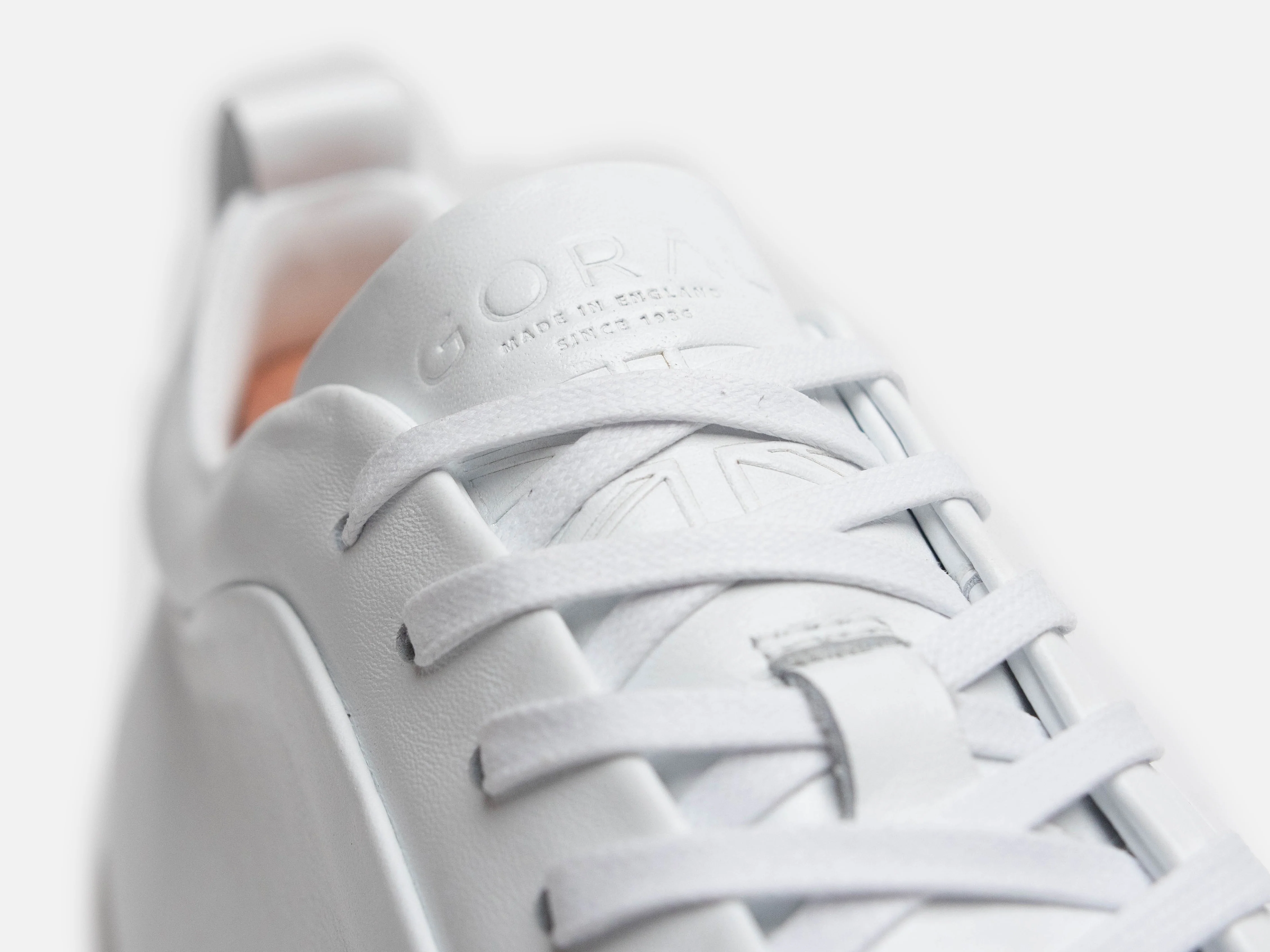 WALKLEY Barefoot Low Top White Calfskin Leather Sneaker - Image 6