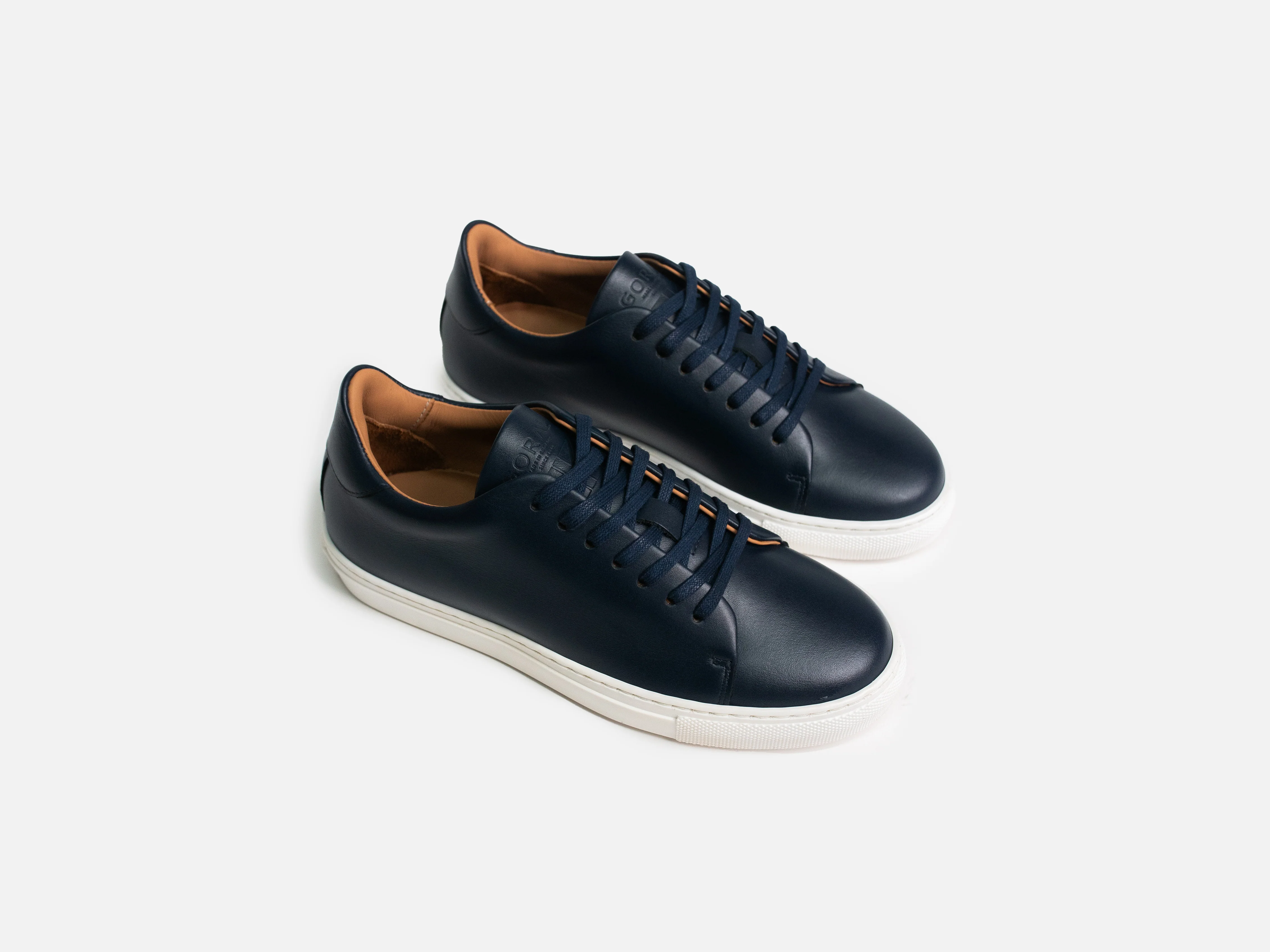 The Mellor II - Calfskin Nappa Navy Leather (Womens) - Image 3